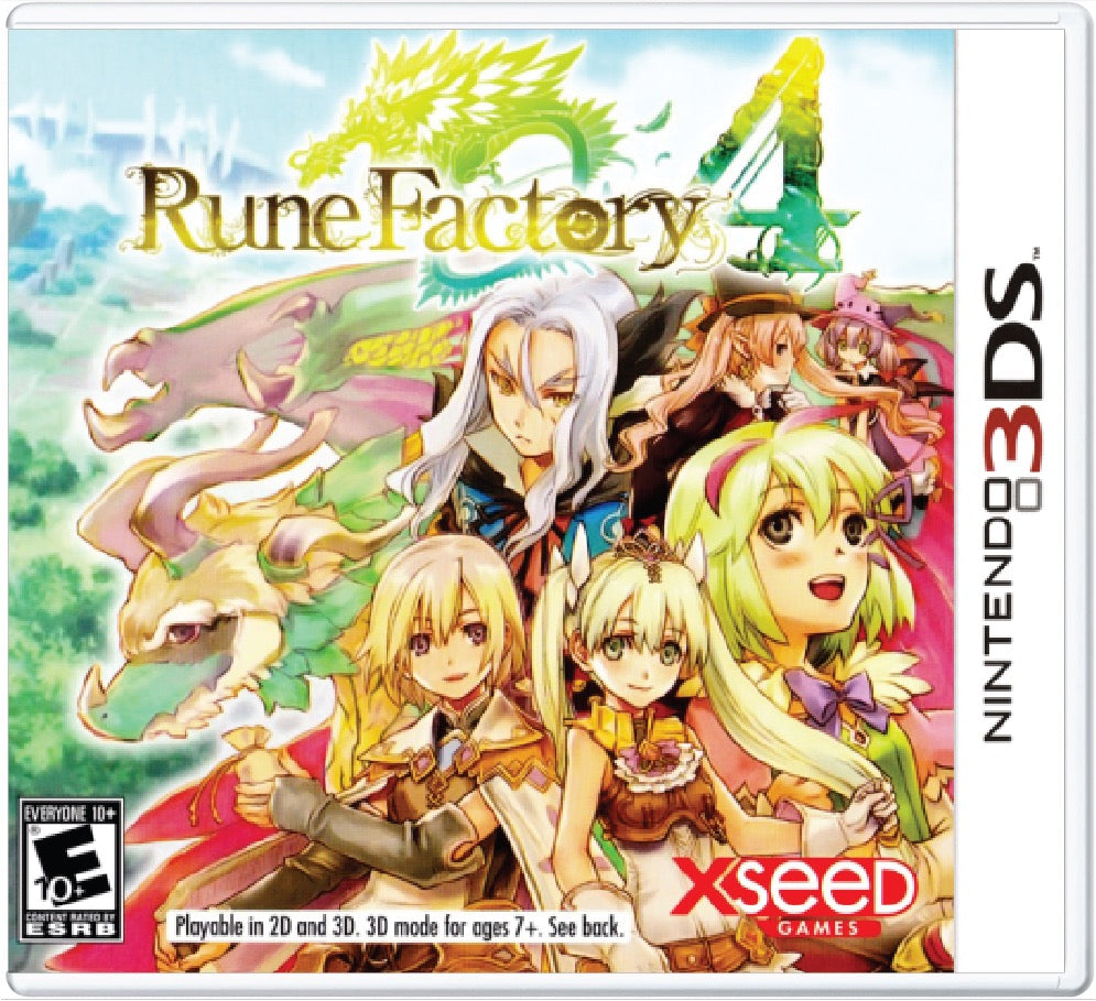 Rune Factory 4 Cover Art