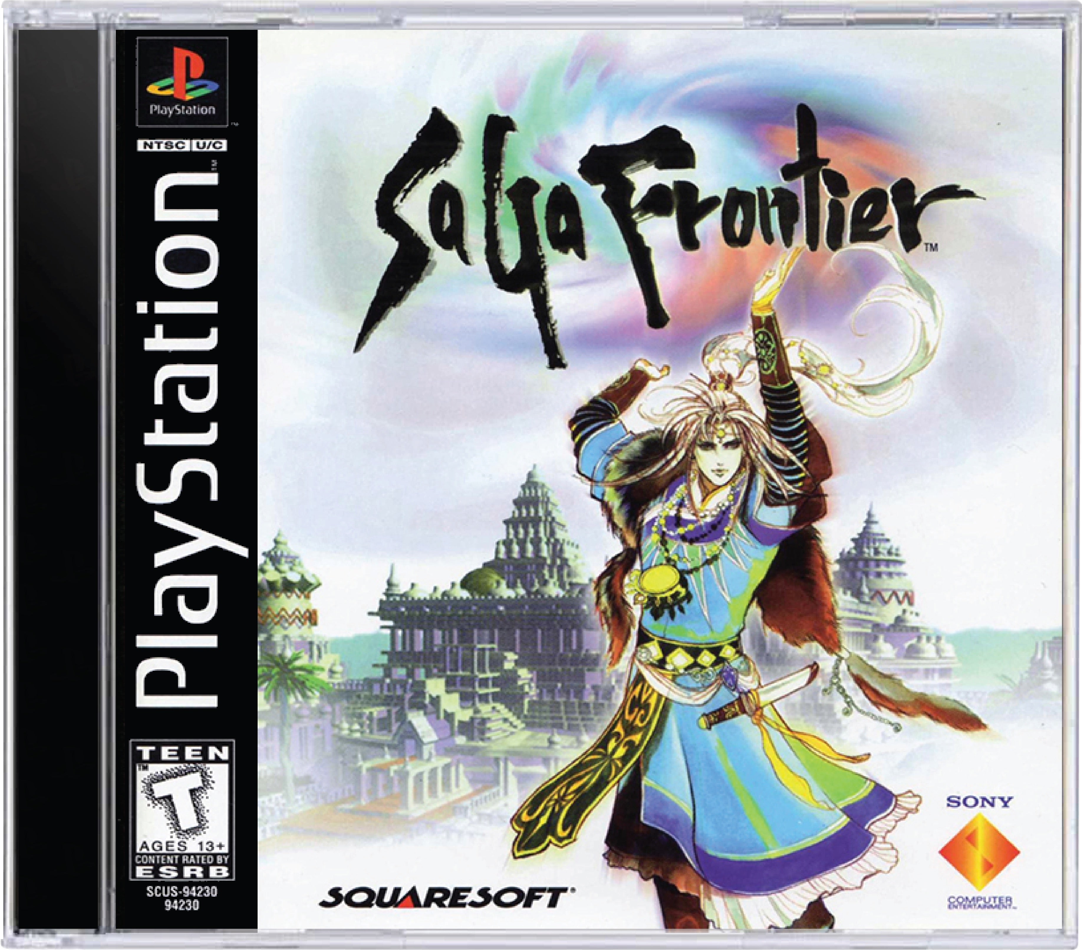 Saga Frontier Cover Art and Product Photo
