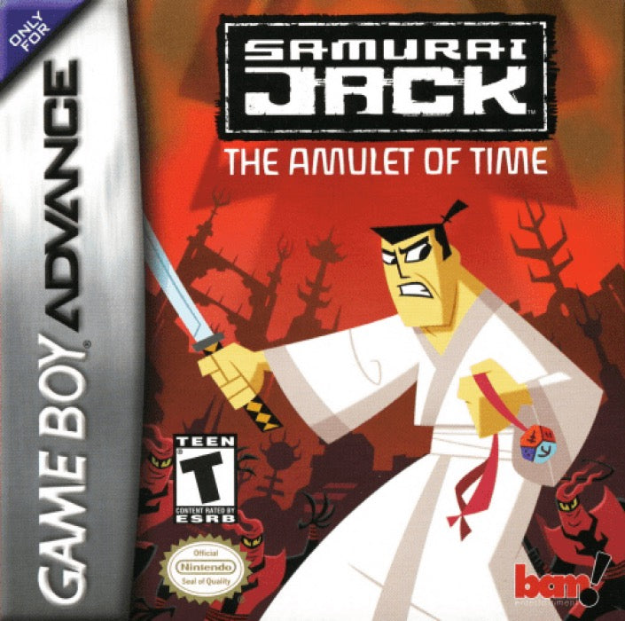 Samurai Jack The Amulet Of Time Cover Art