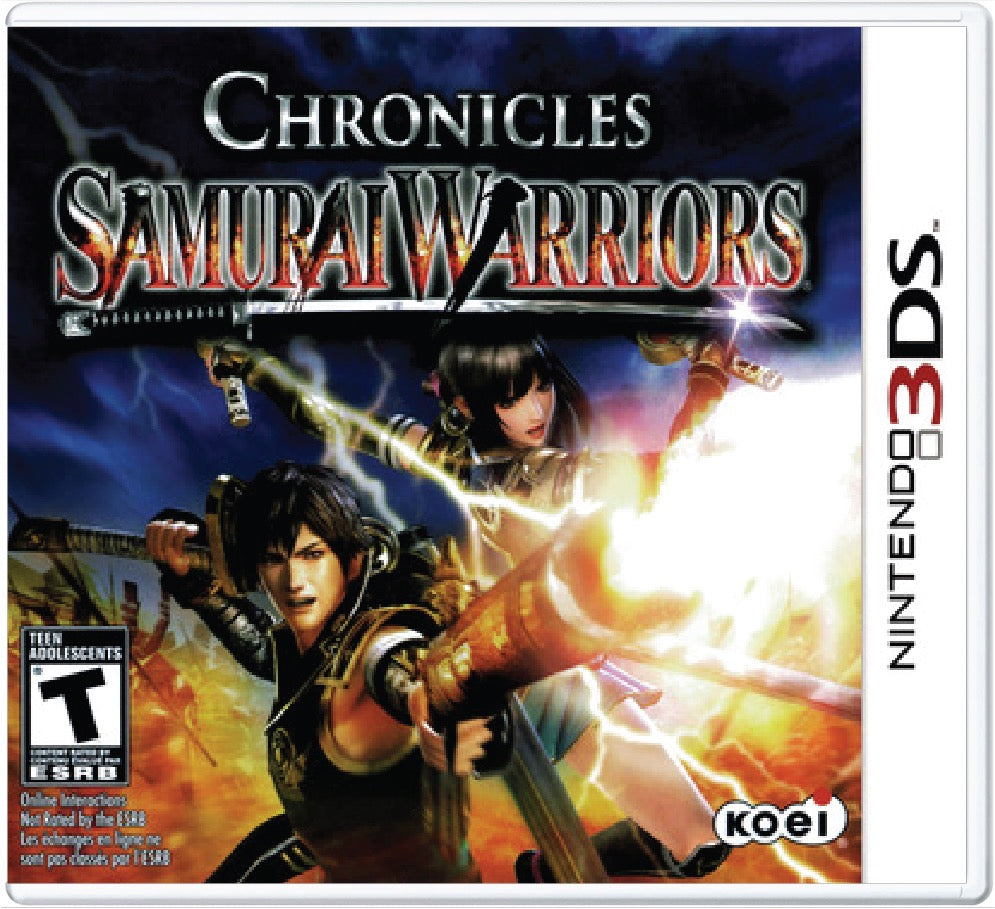 Samurai Warriors Chronicles Cover Art