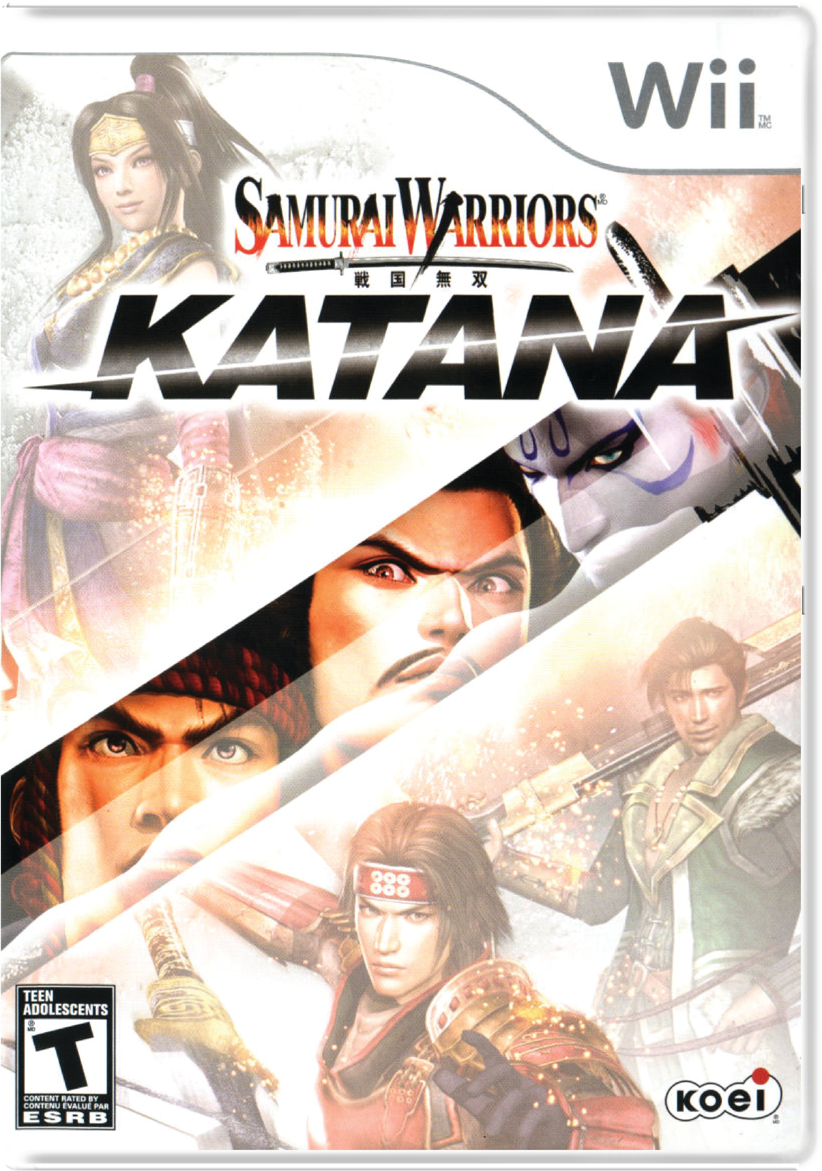 Samurai Warriors Katana Cover Art