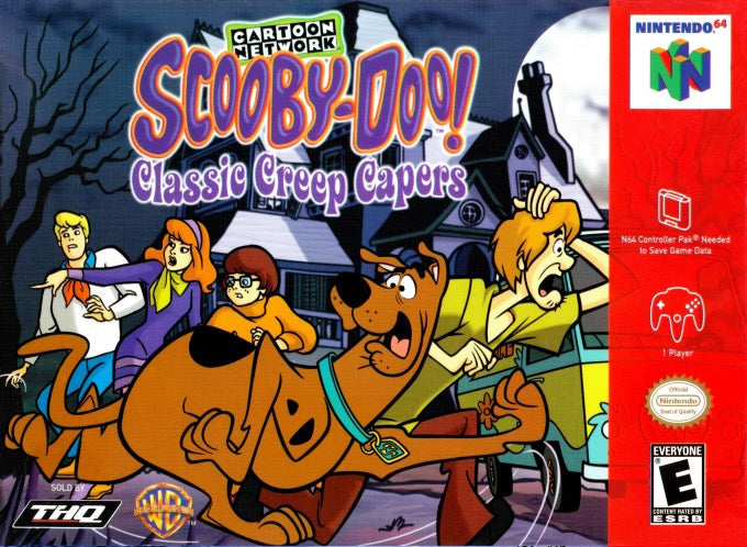 Scooby Doo Classic Creep Capers - Nintendo N64