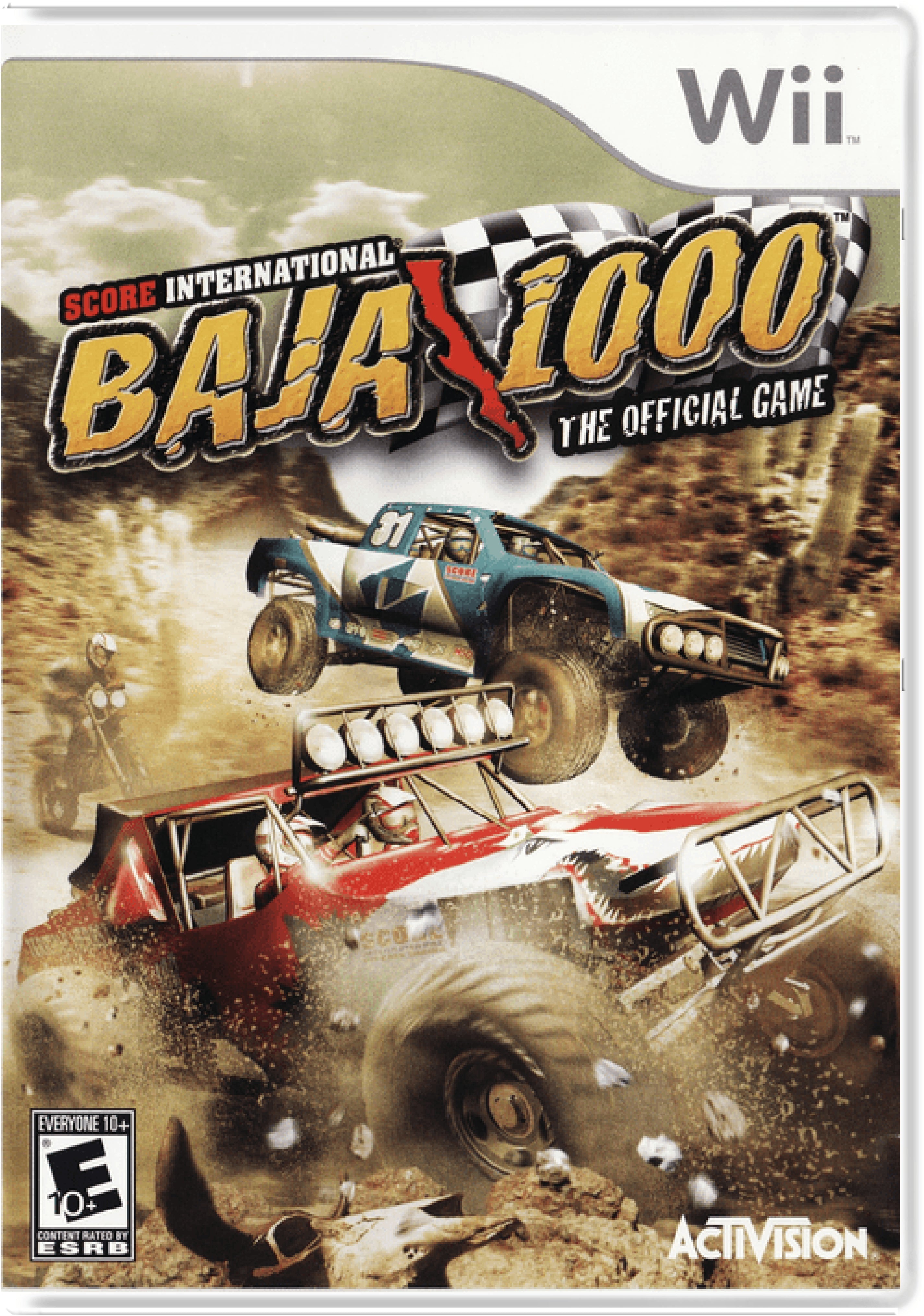 SCORE International Baja 1000 Cover Art