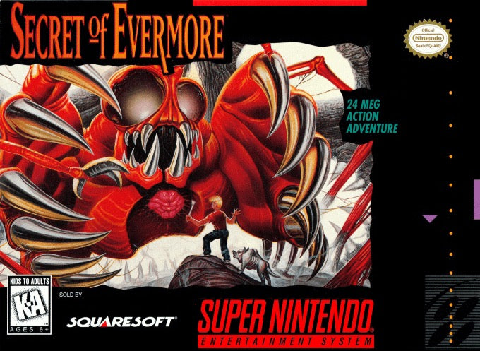 Secret of Evermore Cover Art