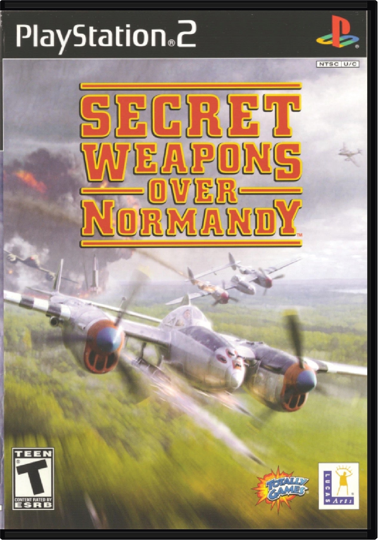 Secret Weapons Over Normandy Cover Art and Product Photo