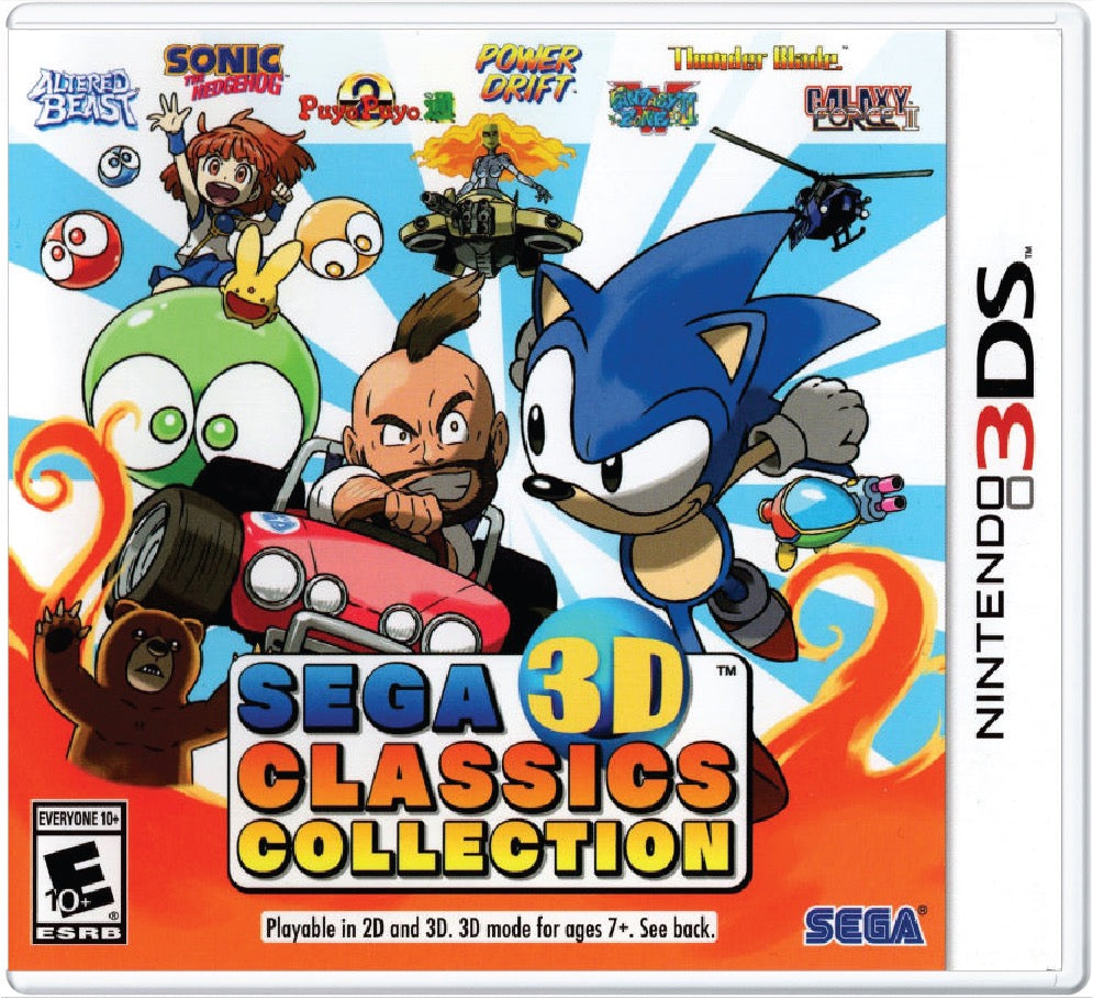 Sega 3D Classics Collection Cover Art