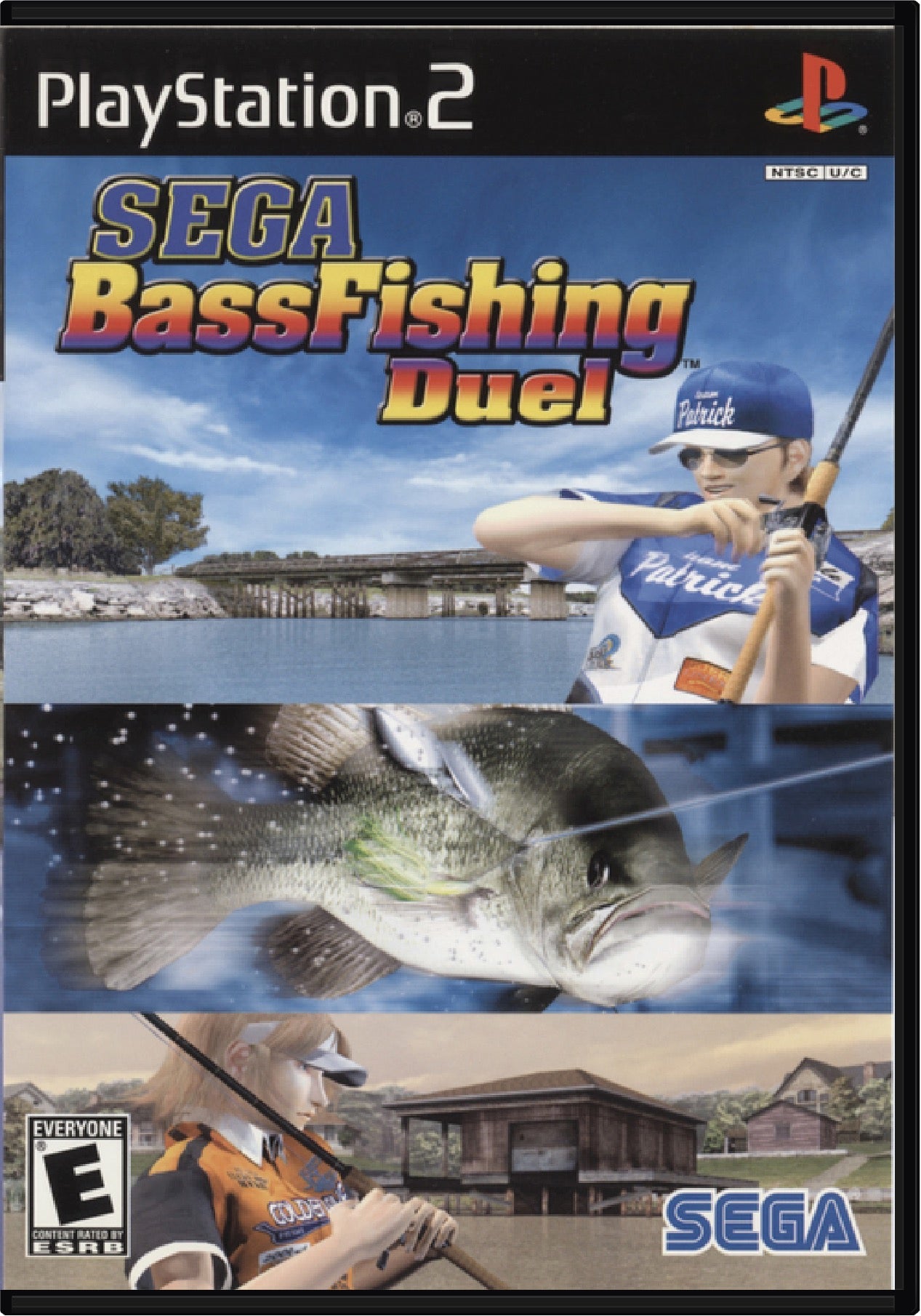 Sega Bass Fishing Duel Cover Art and Product Photo