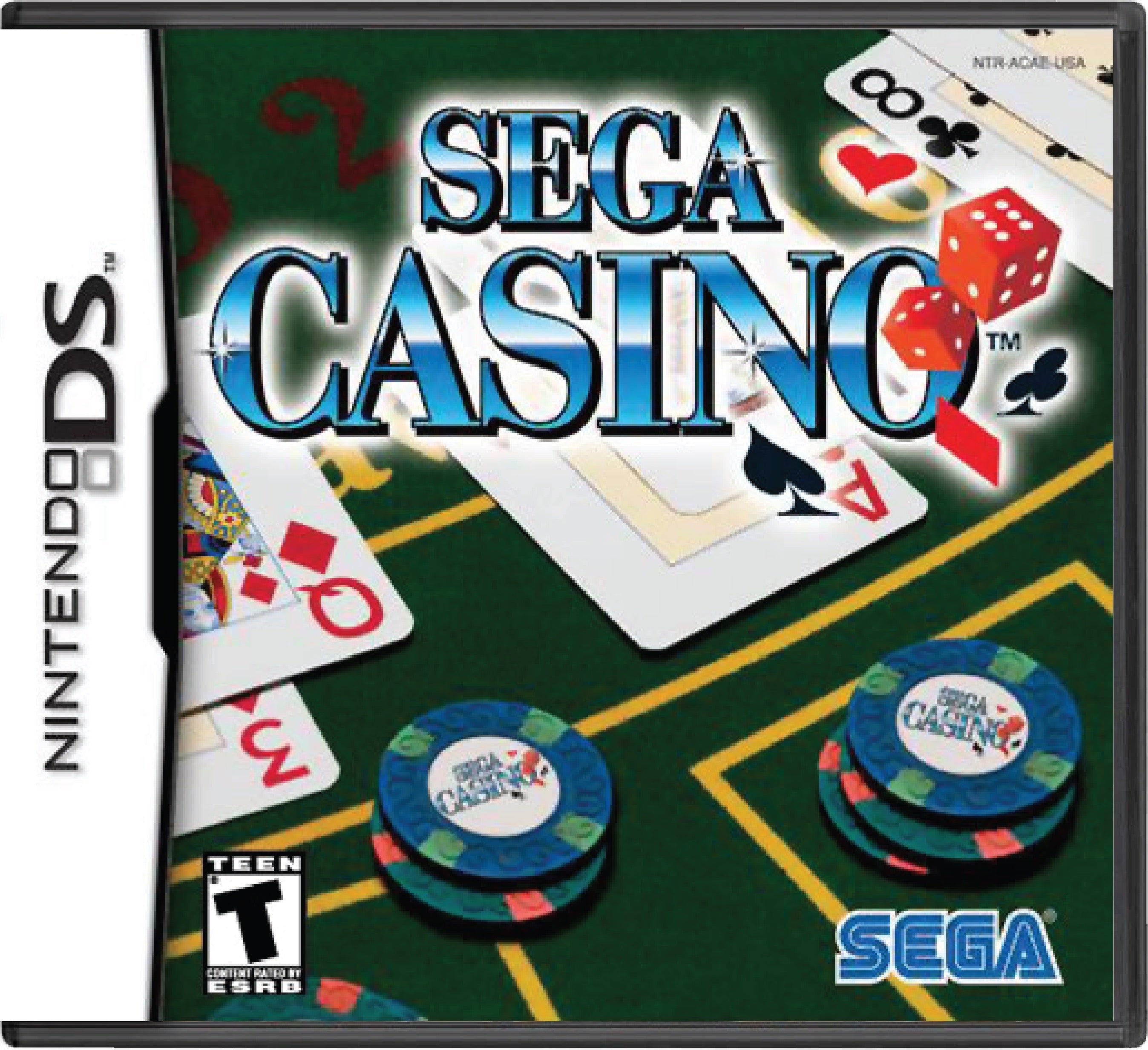 Sega Casino Cover Art
