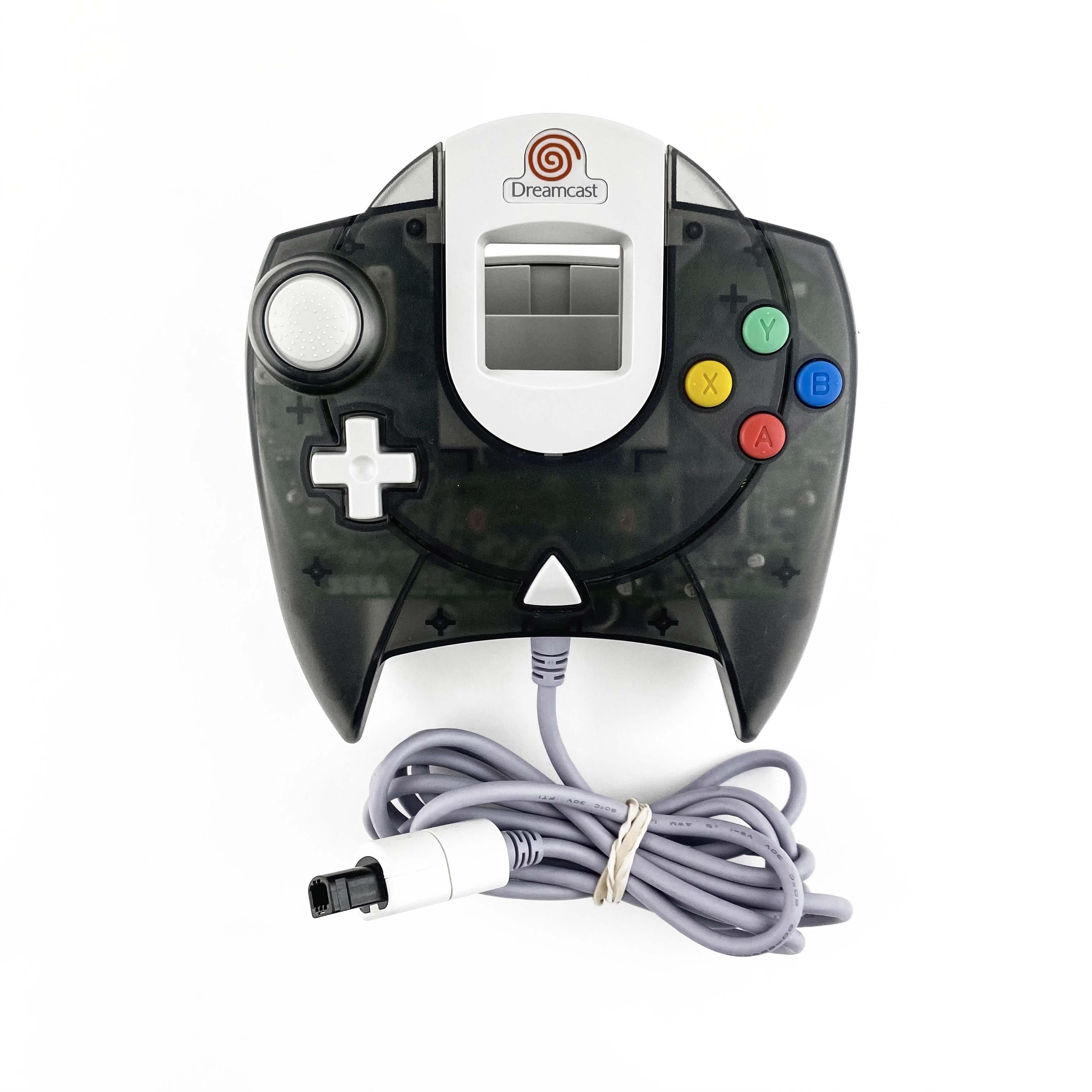 Sega Dreamcast Smoke Black Controller (HKT-7700)