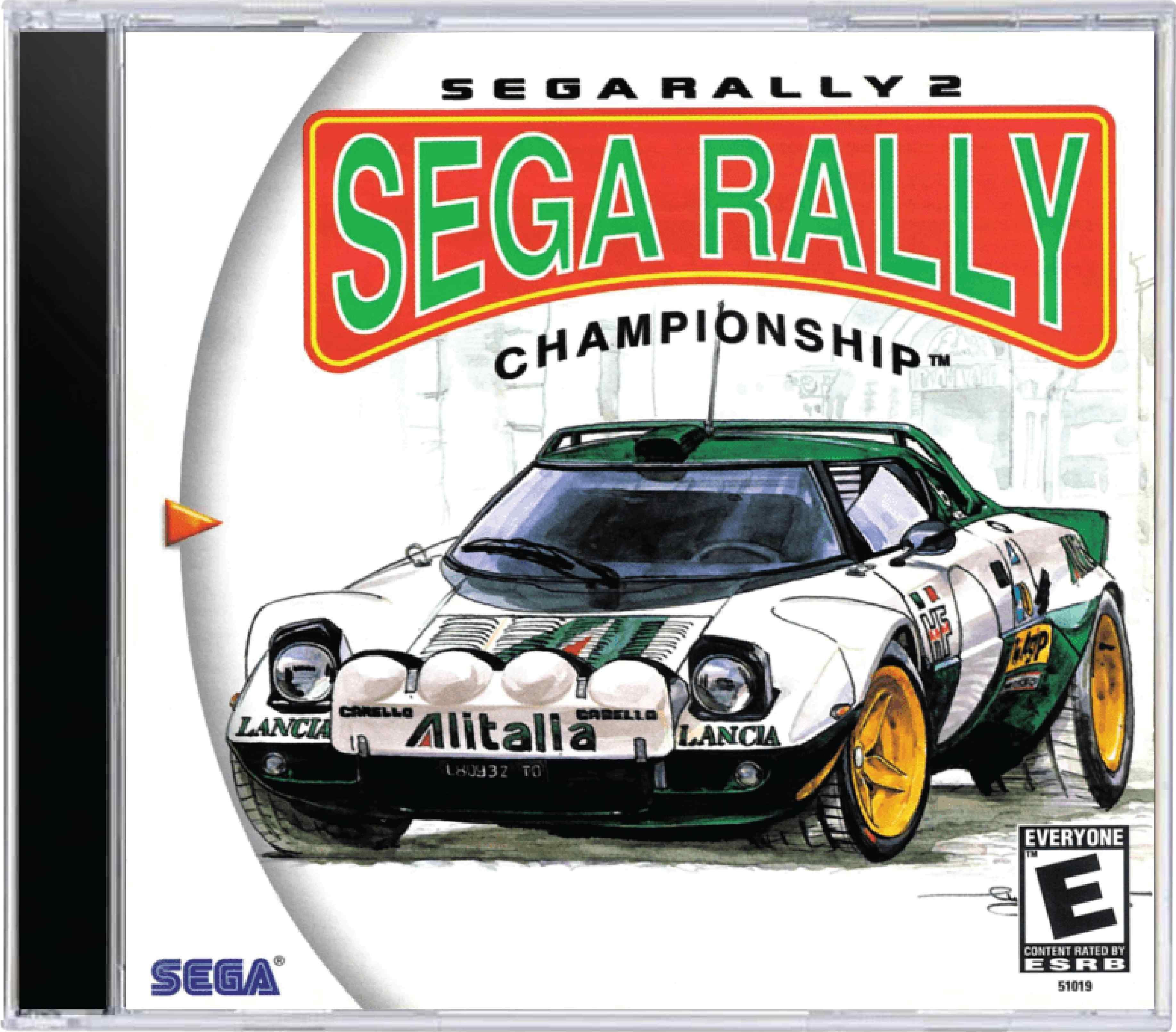 Sega Rally 2 Sega Rally Championship Cover Art