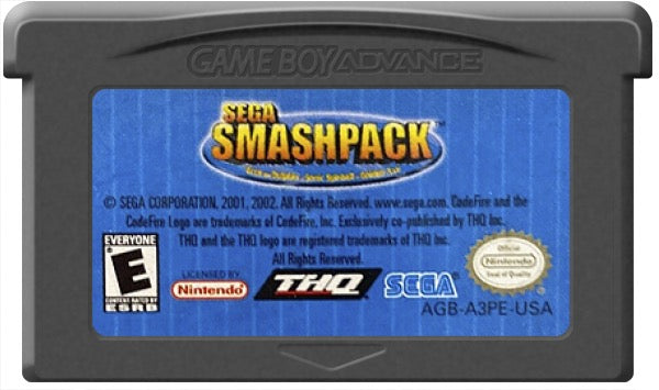 Sega Smash Pack Cartridge