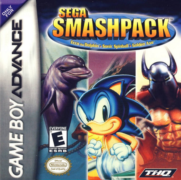 Sega Smash Pack Cover Art