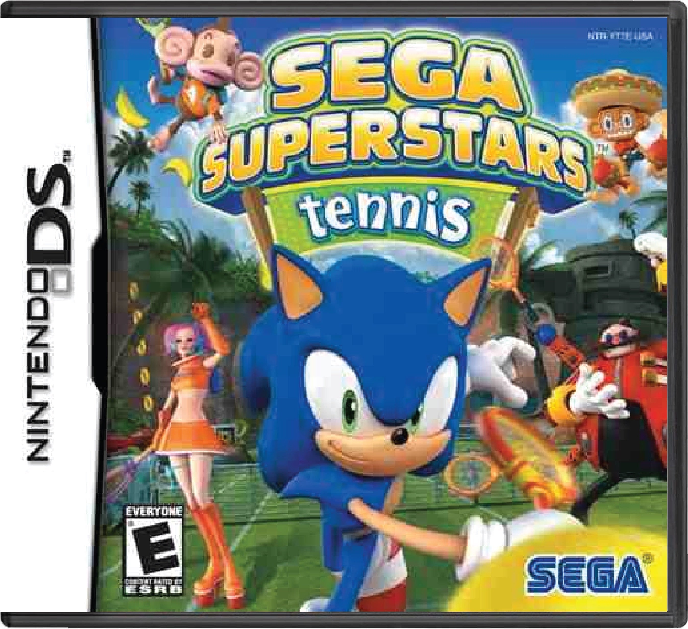 Sega Superstars Tennis Cover Art