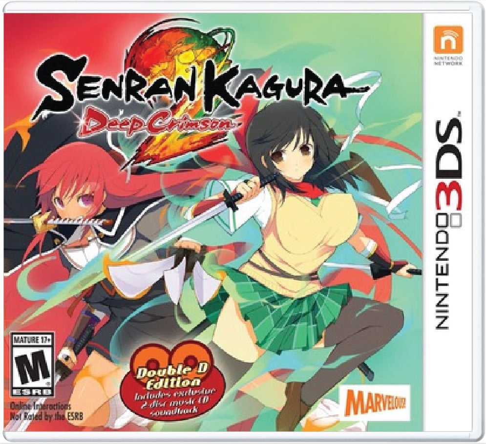 Senran Kagura 2 Deep Crimson Cover Art