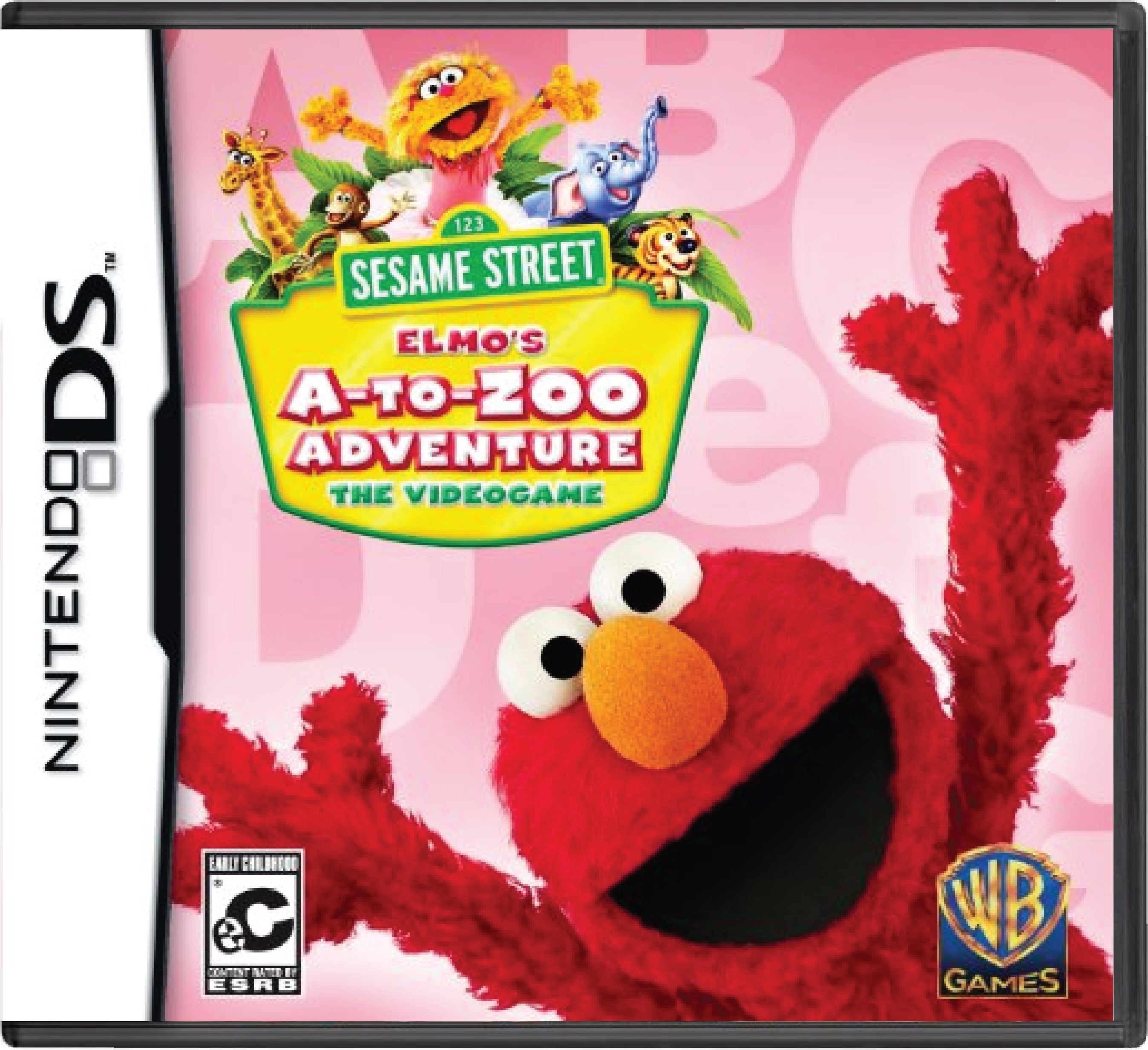 Sesame Street Elmo's A-To-Zoo Adventure Cover Art