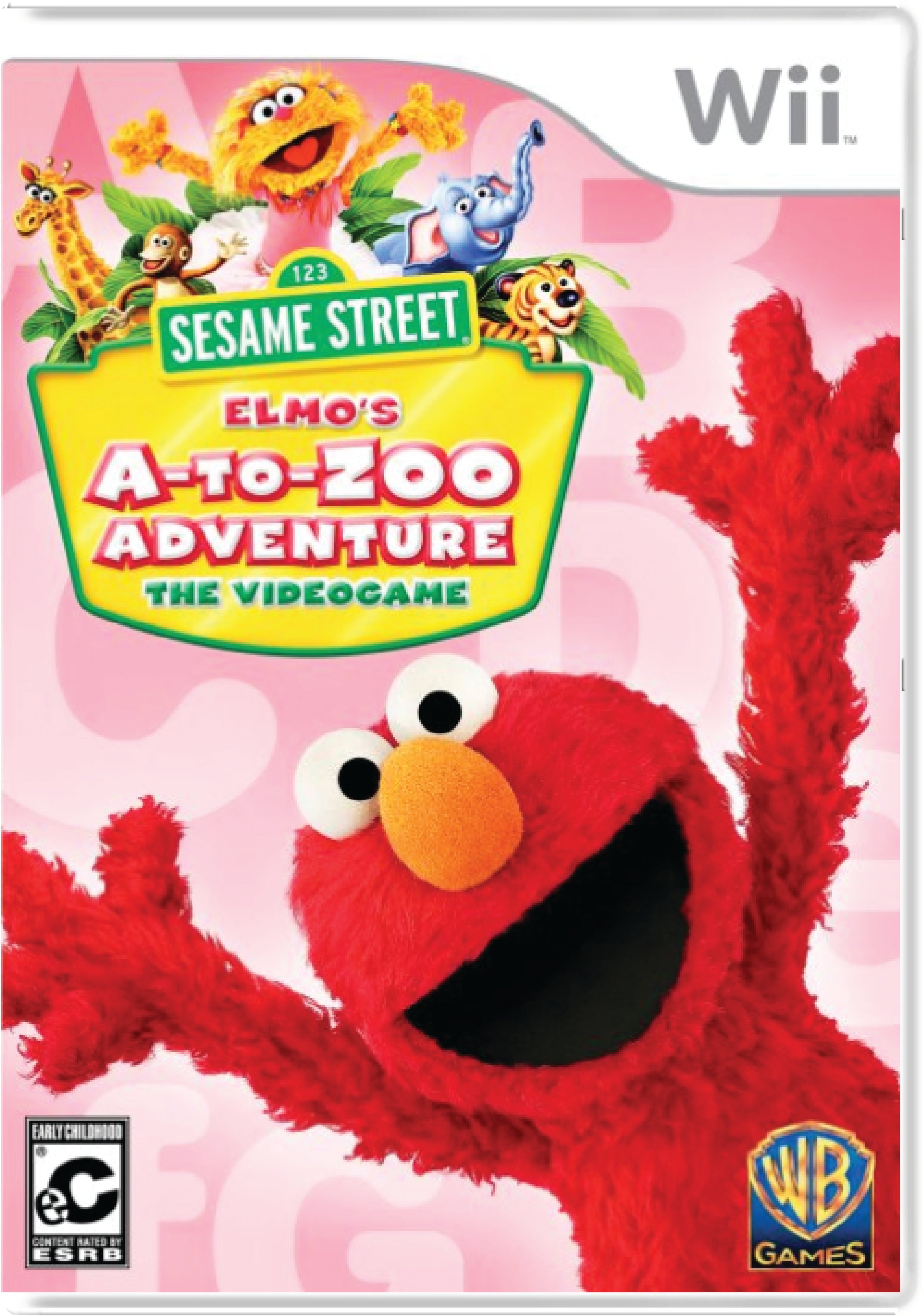 Sesame Street Elmo's A-To-Zoo Adventure Cover Art