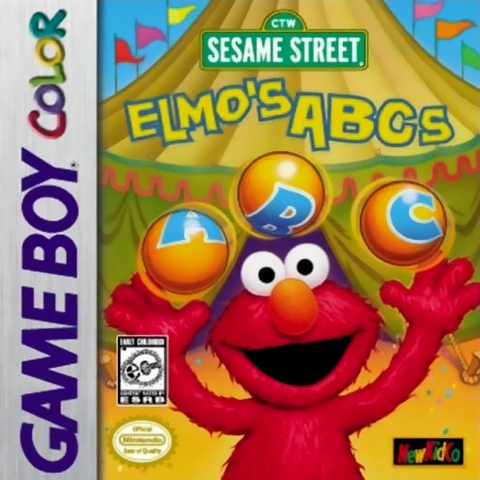 Sesame Street Elmo's ABCs Cover Art