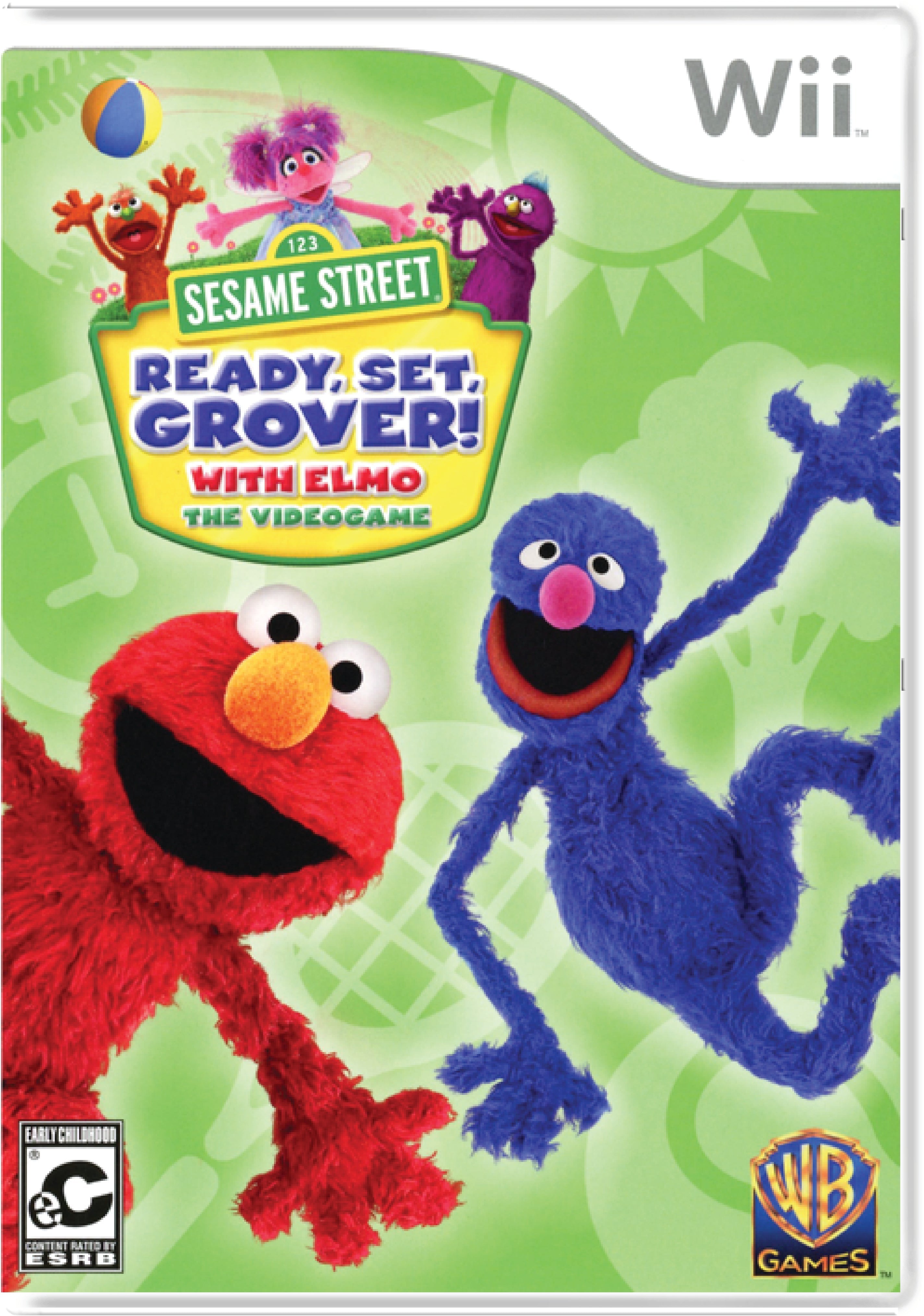 セサミストリート レディ,セット,グローバー！  Sesame Street: Ready  Set  Grover！ Nintendo Wii Sesame Street Ready, Set, Grover for Nintendo Wii | TVGC