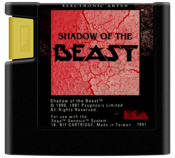 Shadow of the Beast Cartridge