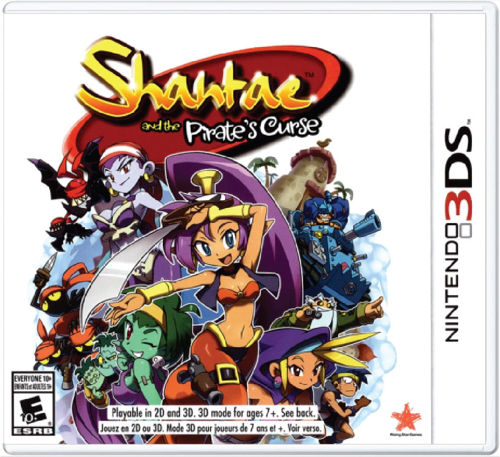 Shantae and the Pirate's Curse for Nintendo 3DS | TVGC
