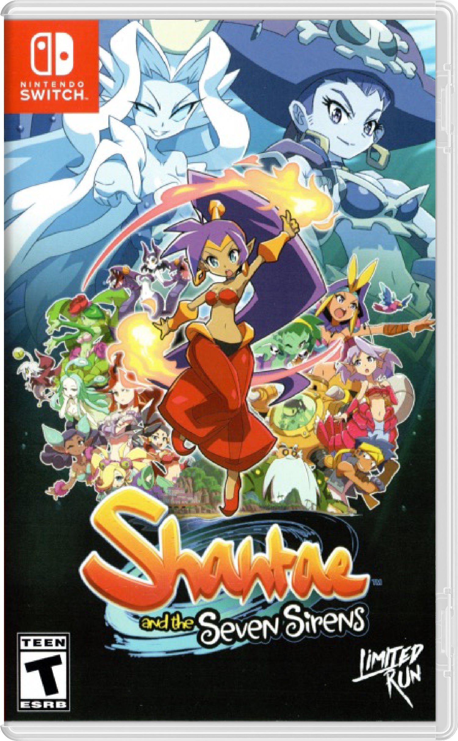 Shantae and the Seven Sirens Cover Art