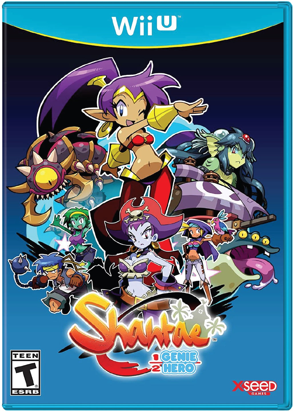 Shantae Half-Genie Hero Cover Art and Product Photo