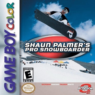 Shaun Palmers Pro Snowboarder Cover Art