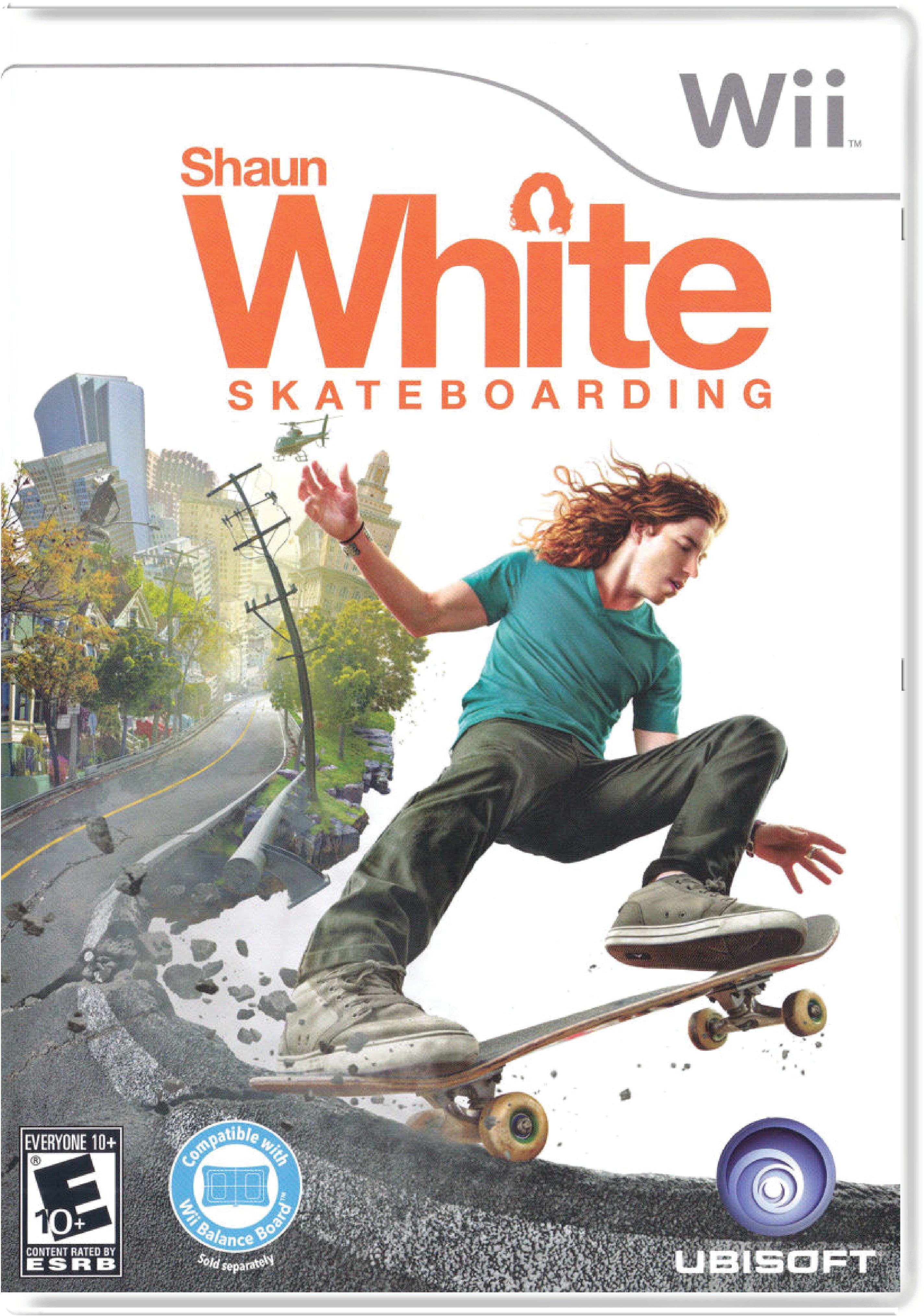 Shaun White Skateboarding Cover Art
