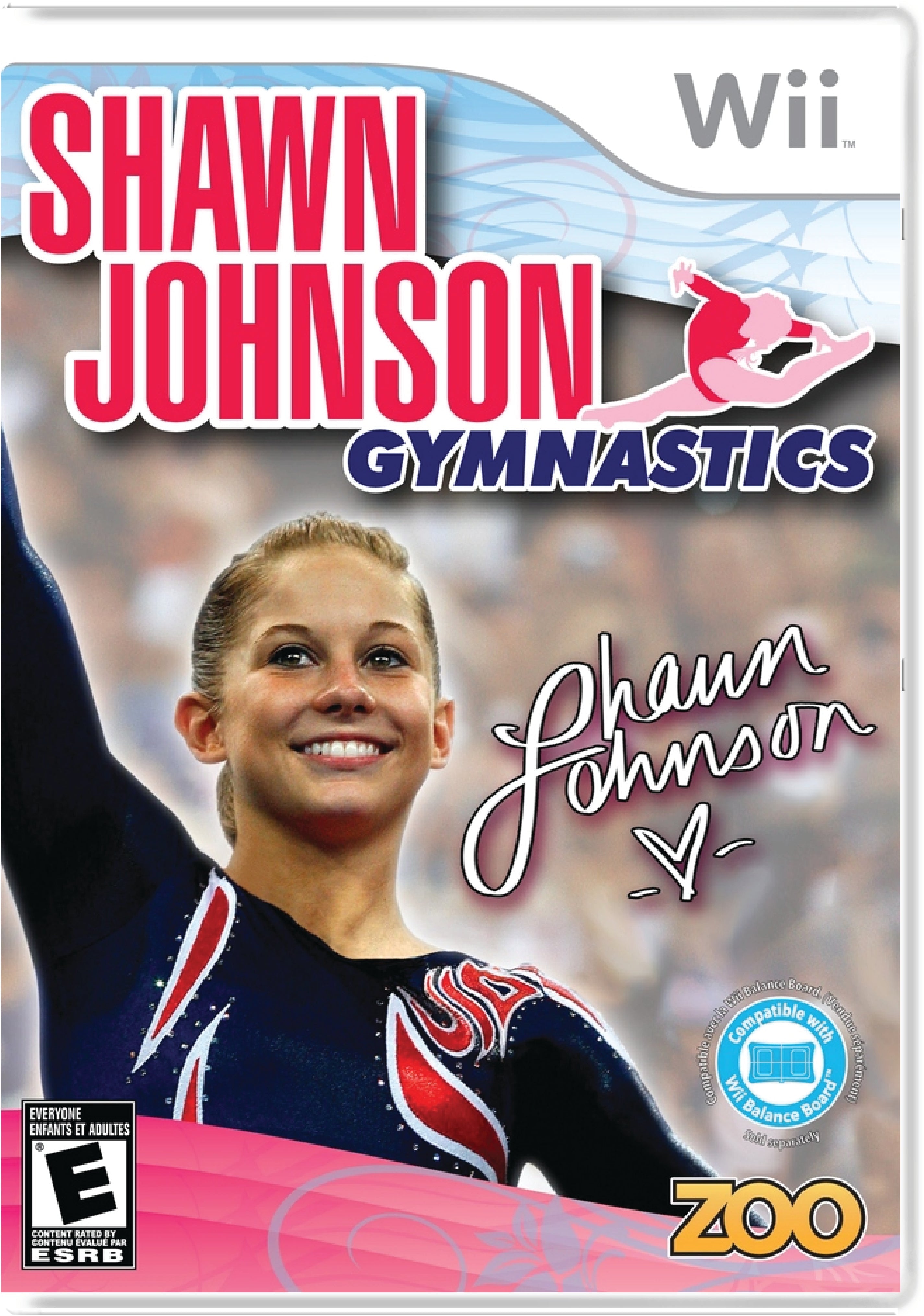 Shawn Johnson Gymnastics Cover Art