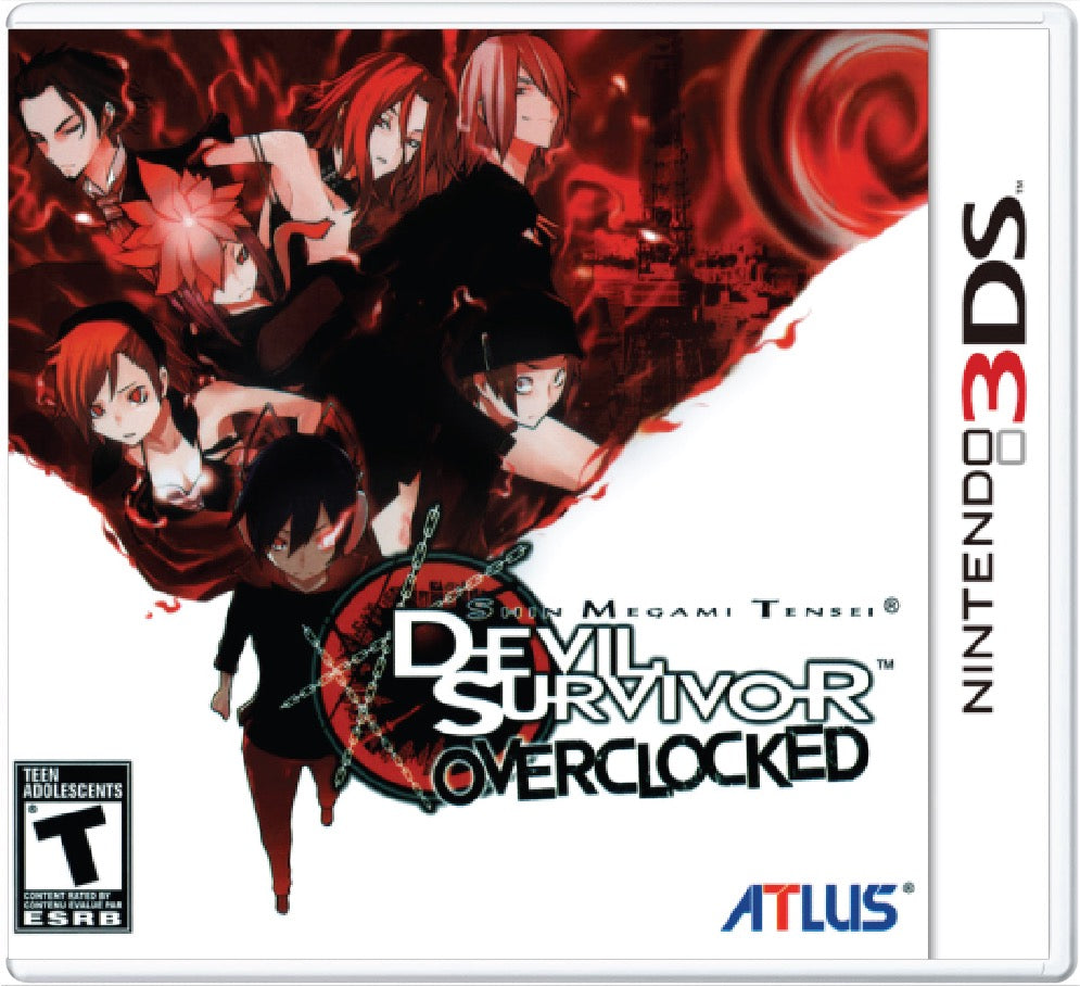 Shin Megami Tensei Devil Survivor Overclocked Cover Art