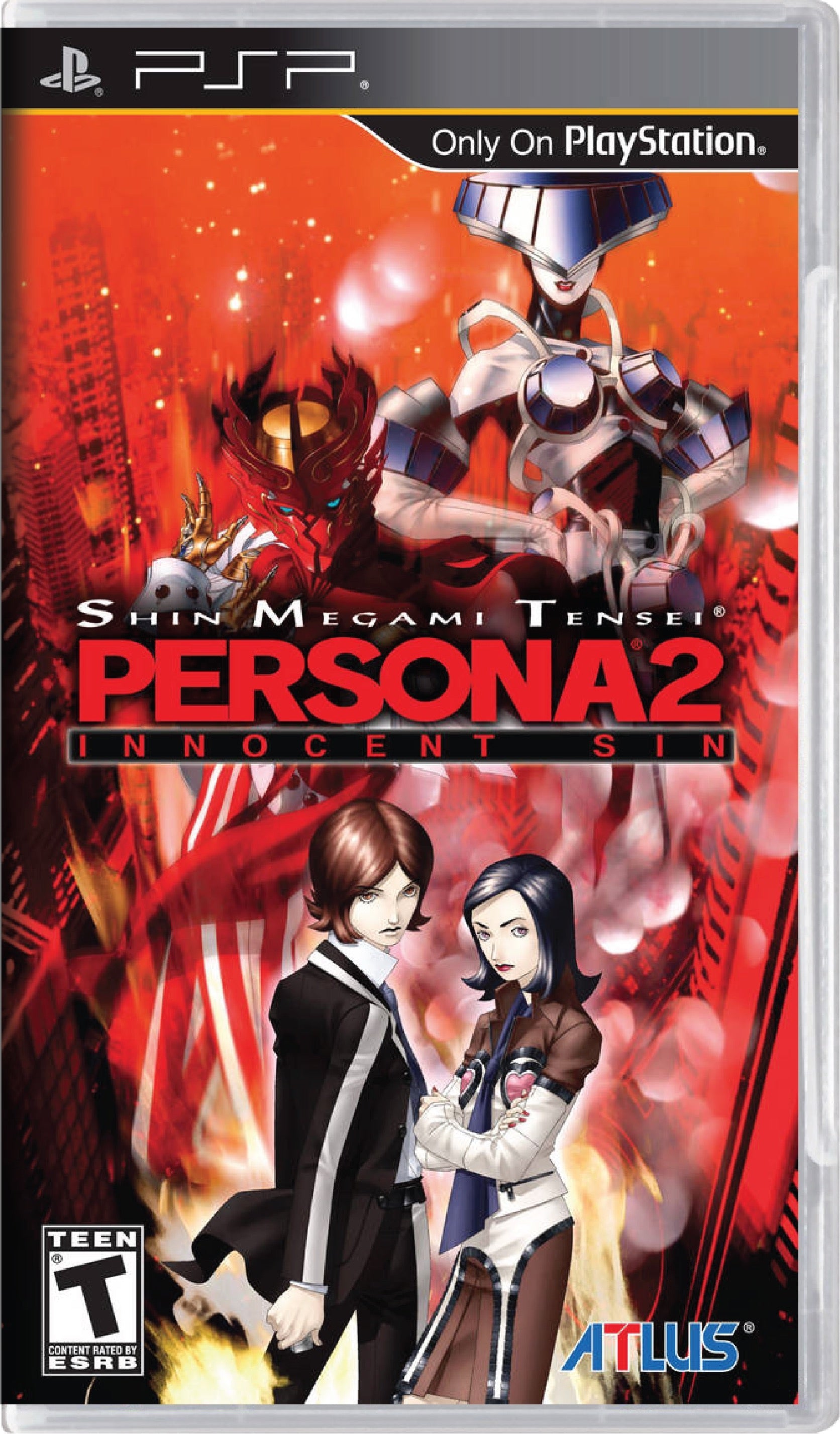Shin Megami Tensei Persona 2 Innocent Sin Cover Art