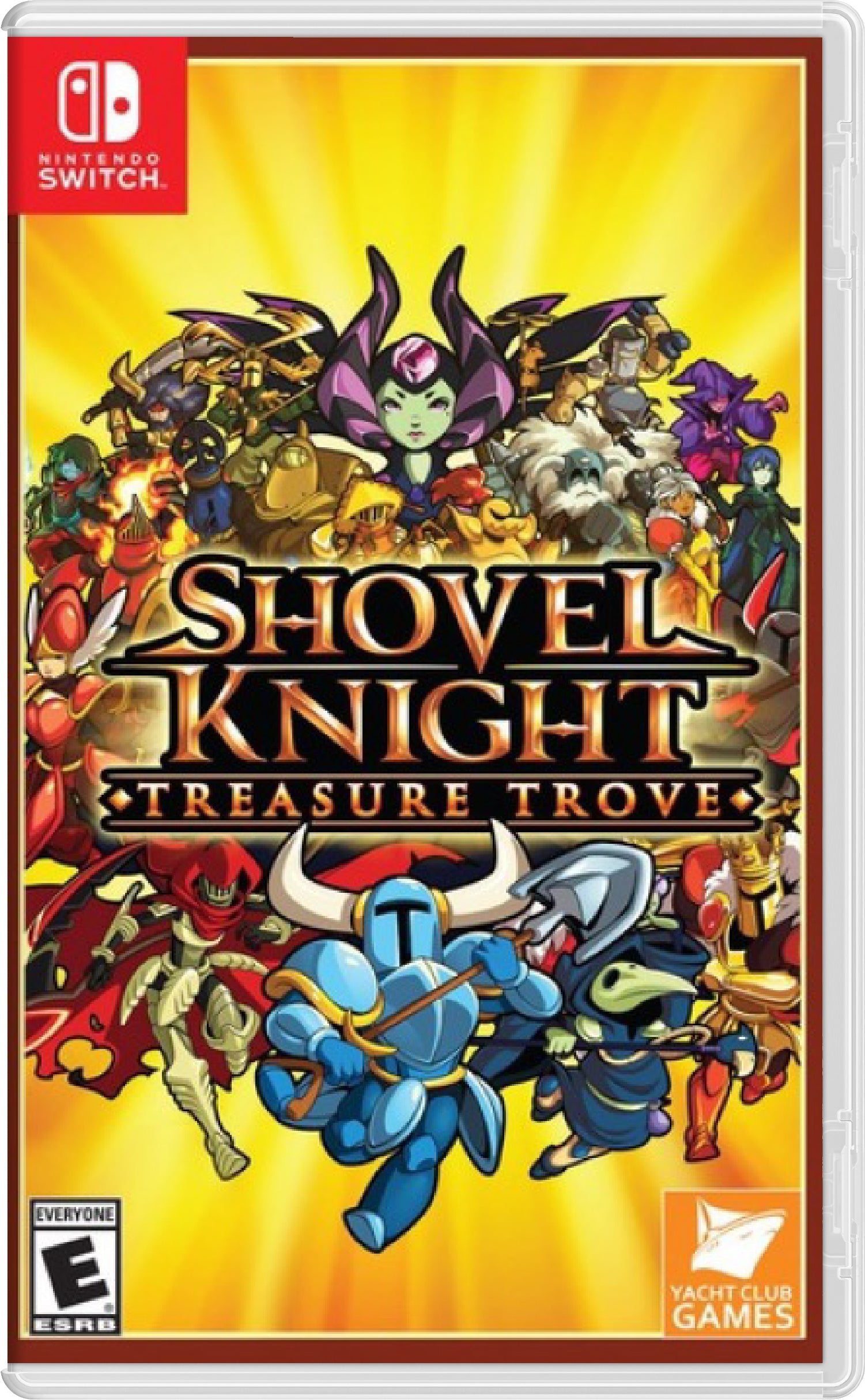 Shovel Knight Treasure Trove Cover Art