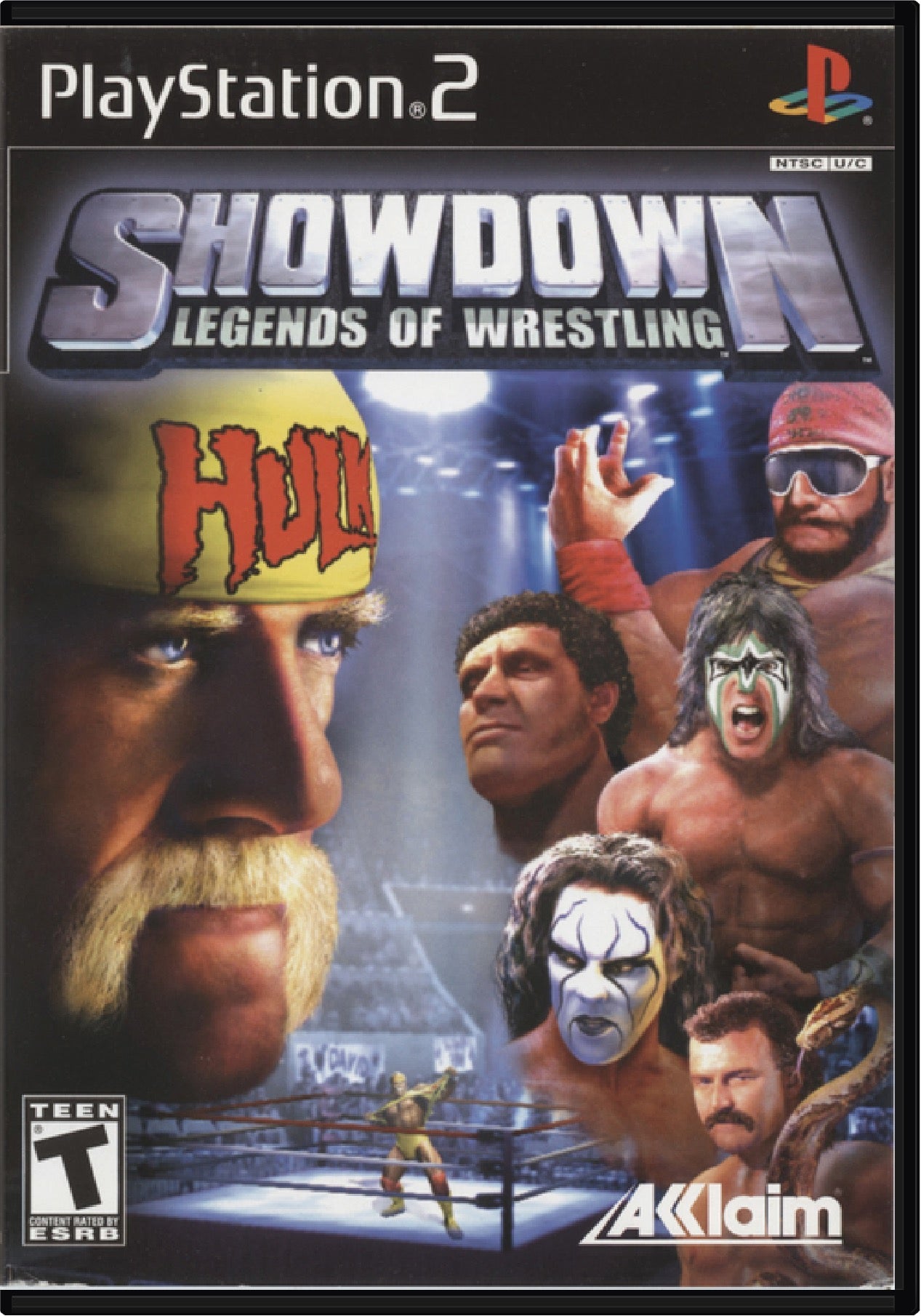 Showdown Legends of Wrestling Cover Art and Product Photo