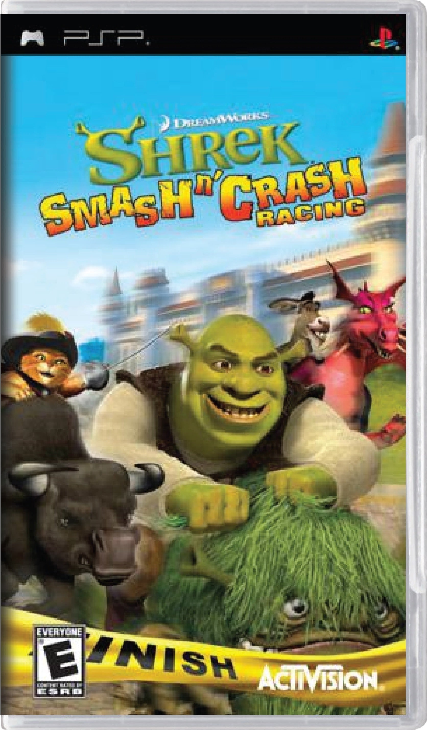 Shrek Smash and Crash Racing Cover Art