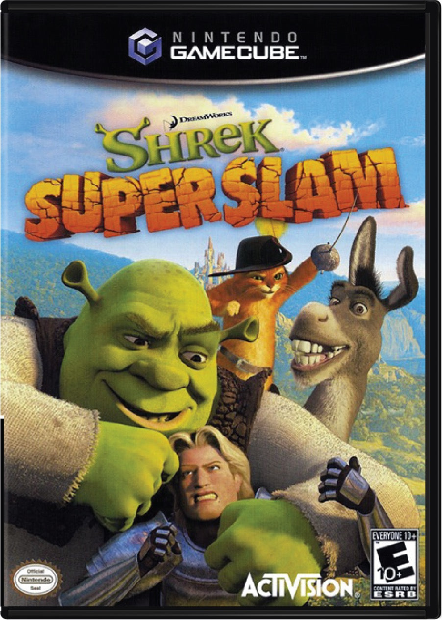 Shrek Superslam Cover Art and Product Photo