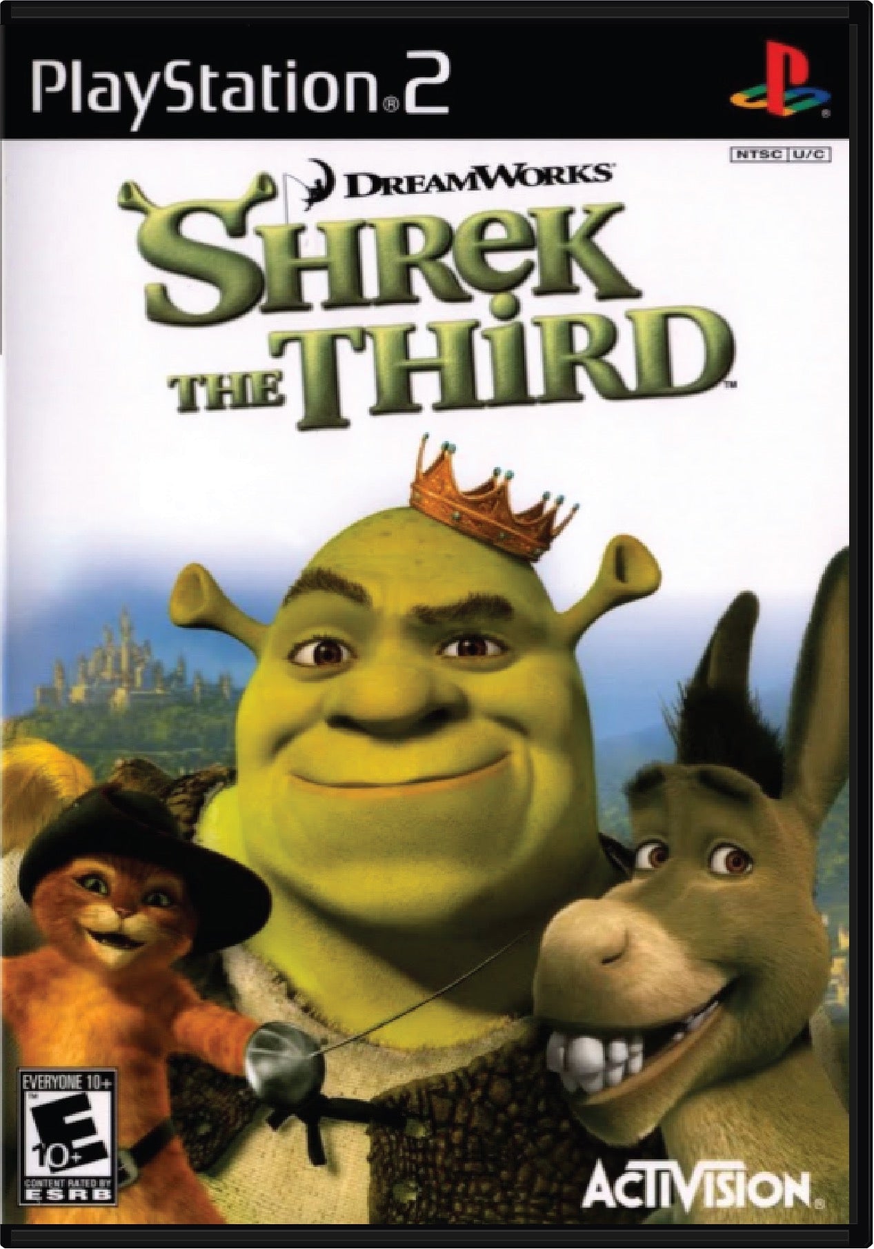 Shrek the Third Cover Art and Product Photo