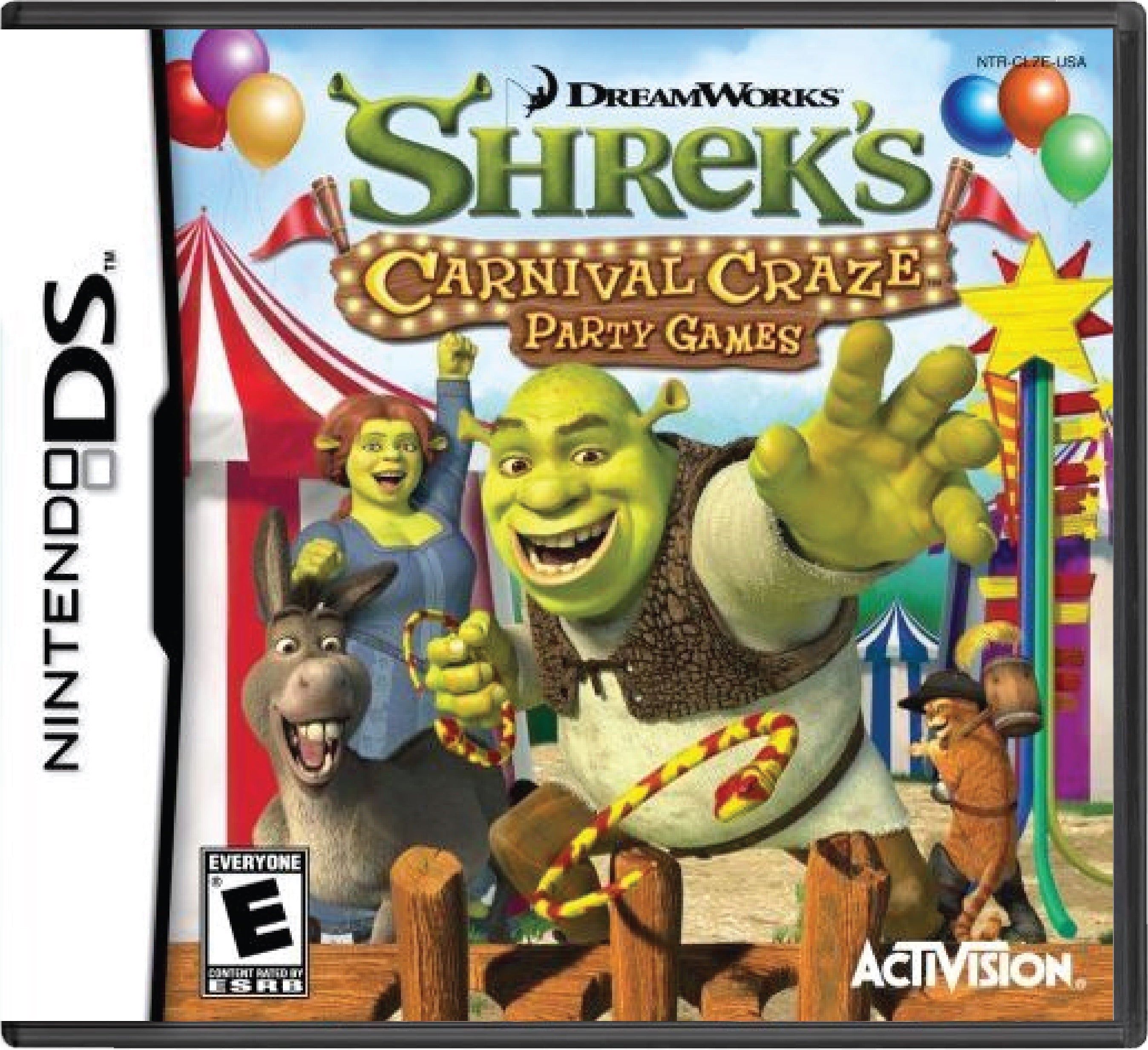 Shrek's Carnival Craze Cover Art