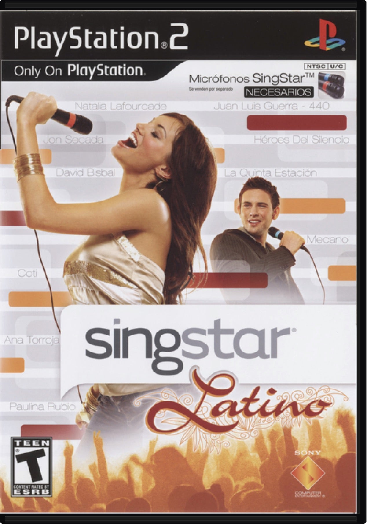 SingStar Latino Cover Art and Product Photo