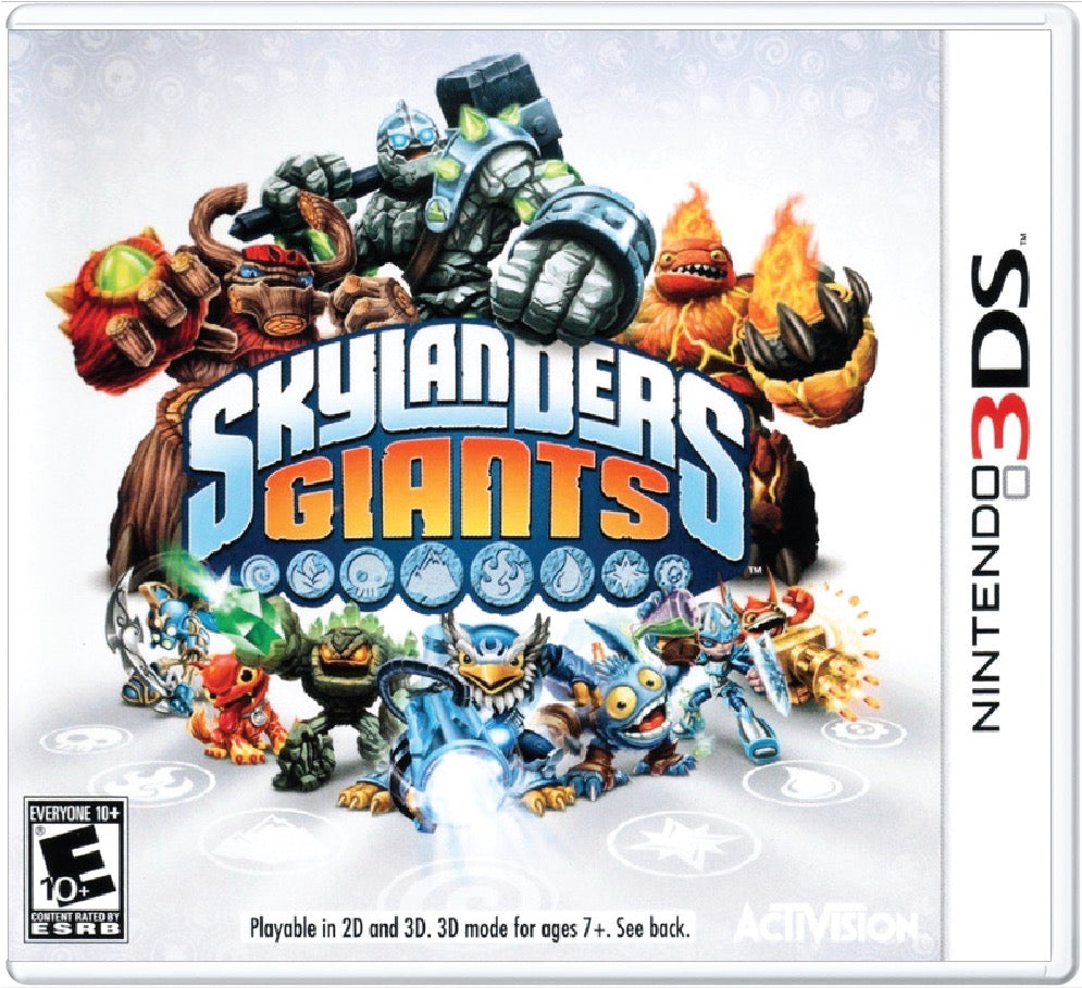 Skylanders Giants Cover Art