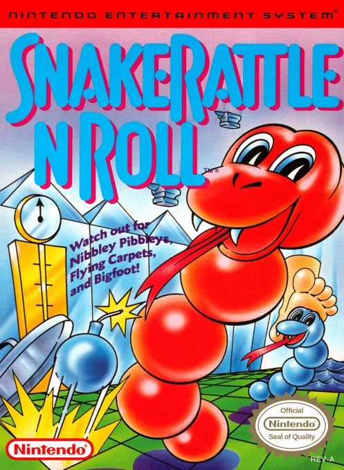 Snake Rattle n Roll - Nintendo NES