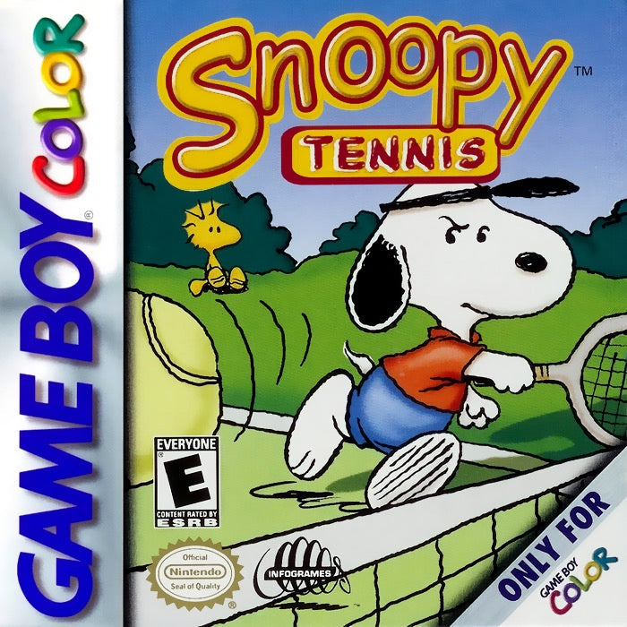 Snoopy Tennis Cover Art