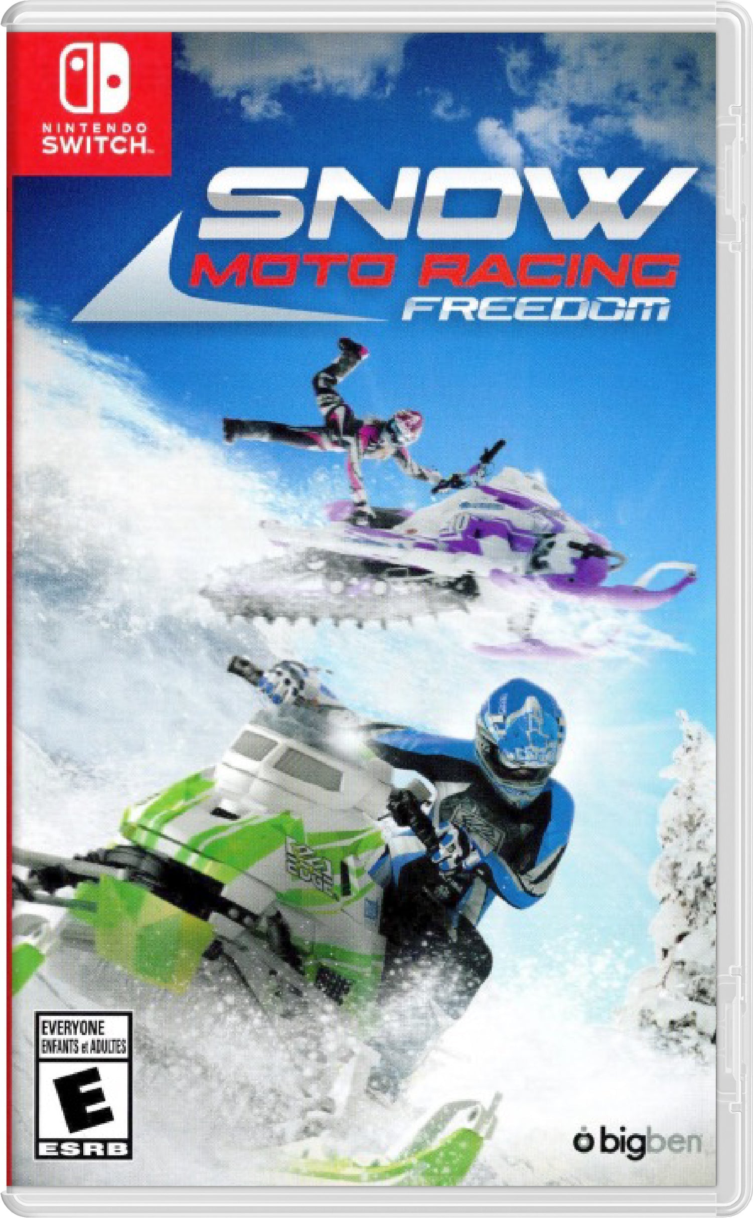 Snow Moto Racing Freedom Cover Art