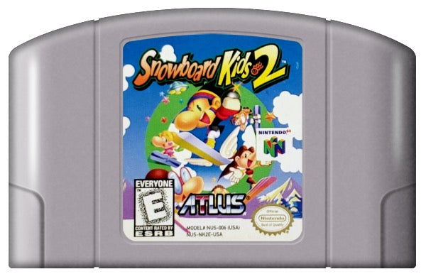 Snowboard Kids 2 Cover Art and Product Photo