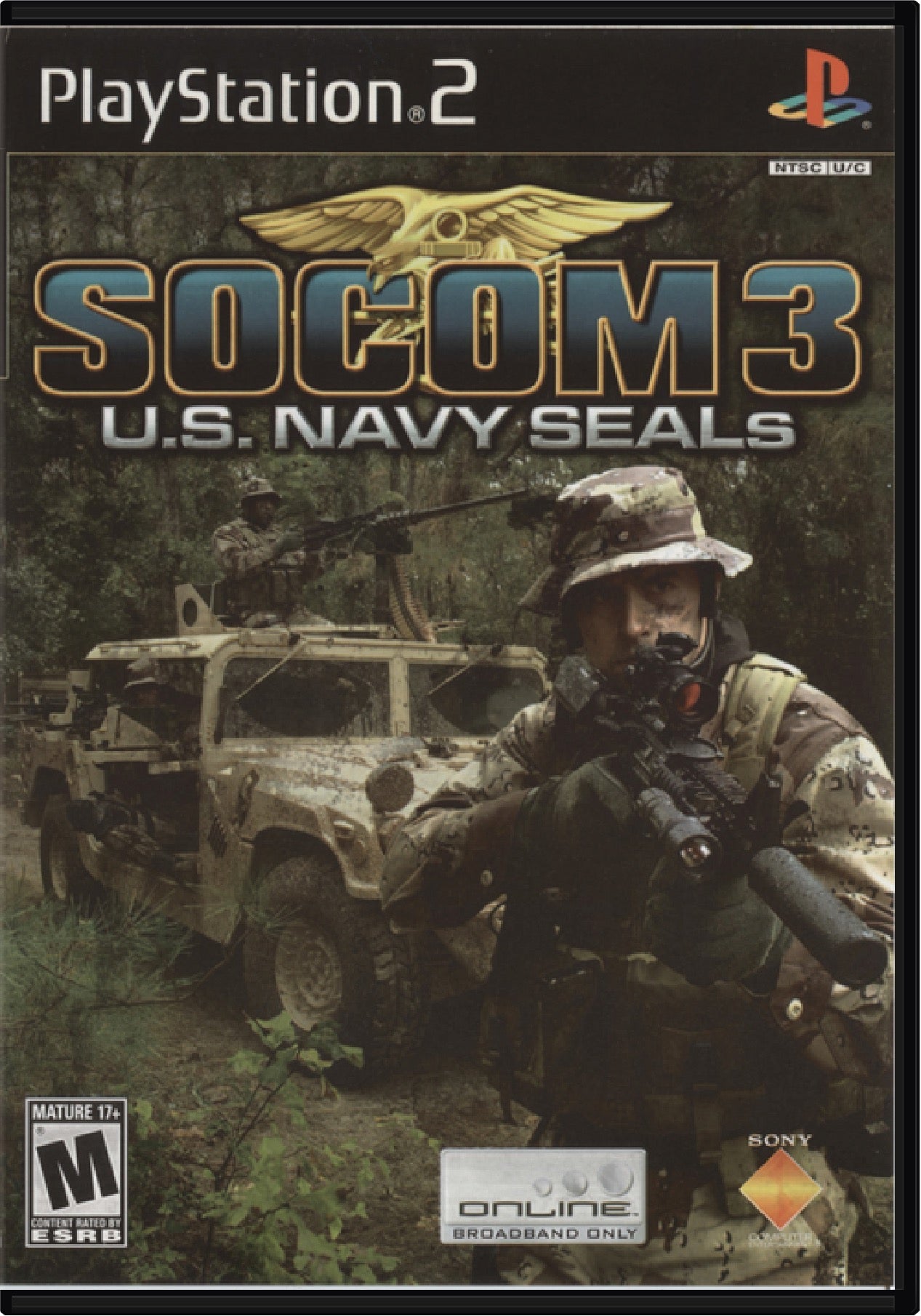 SOCOM III US Navy Seals Cover Art and Product Photo