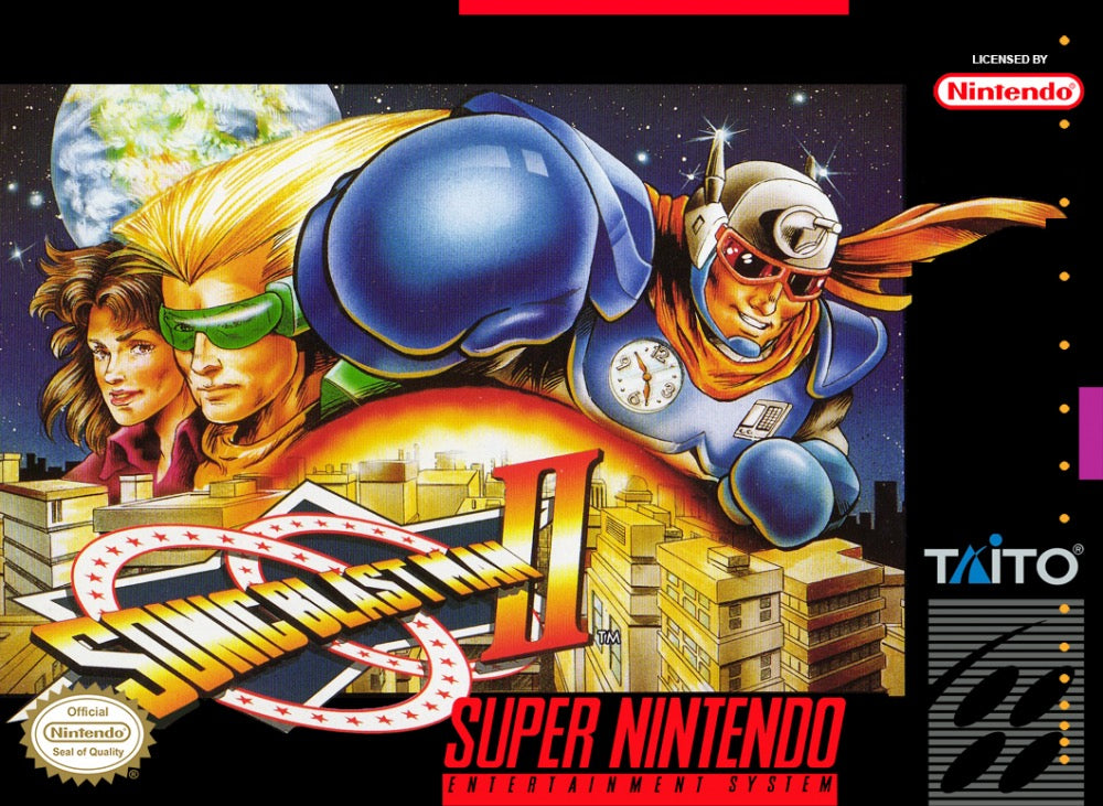 Sonic Blast Man 2 Cover Art