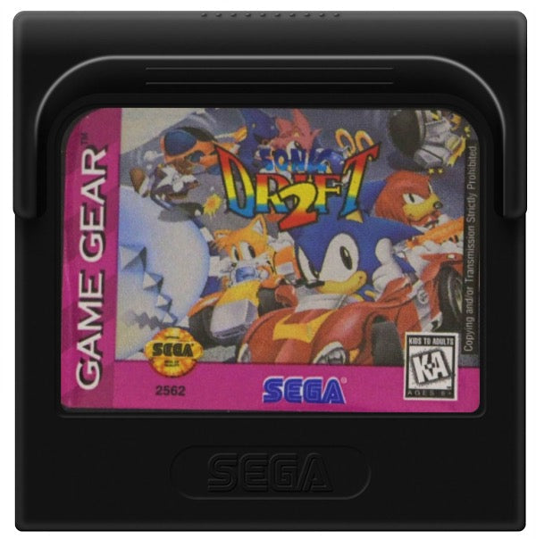 Sonic Drift 2 Cartridge