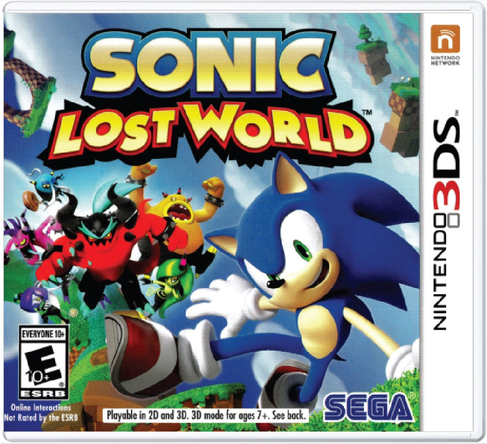 Sonic Lost World Cover Art
