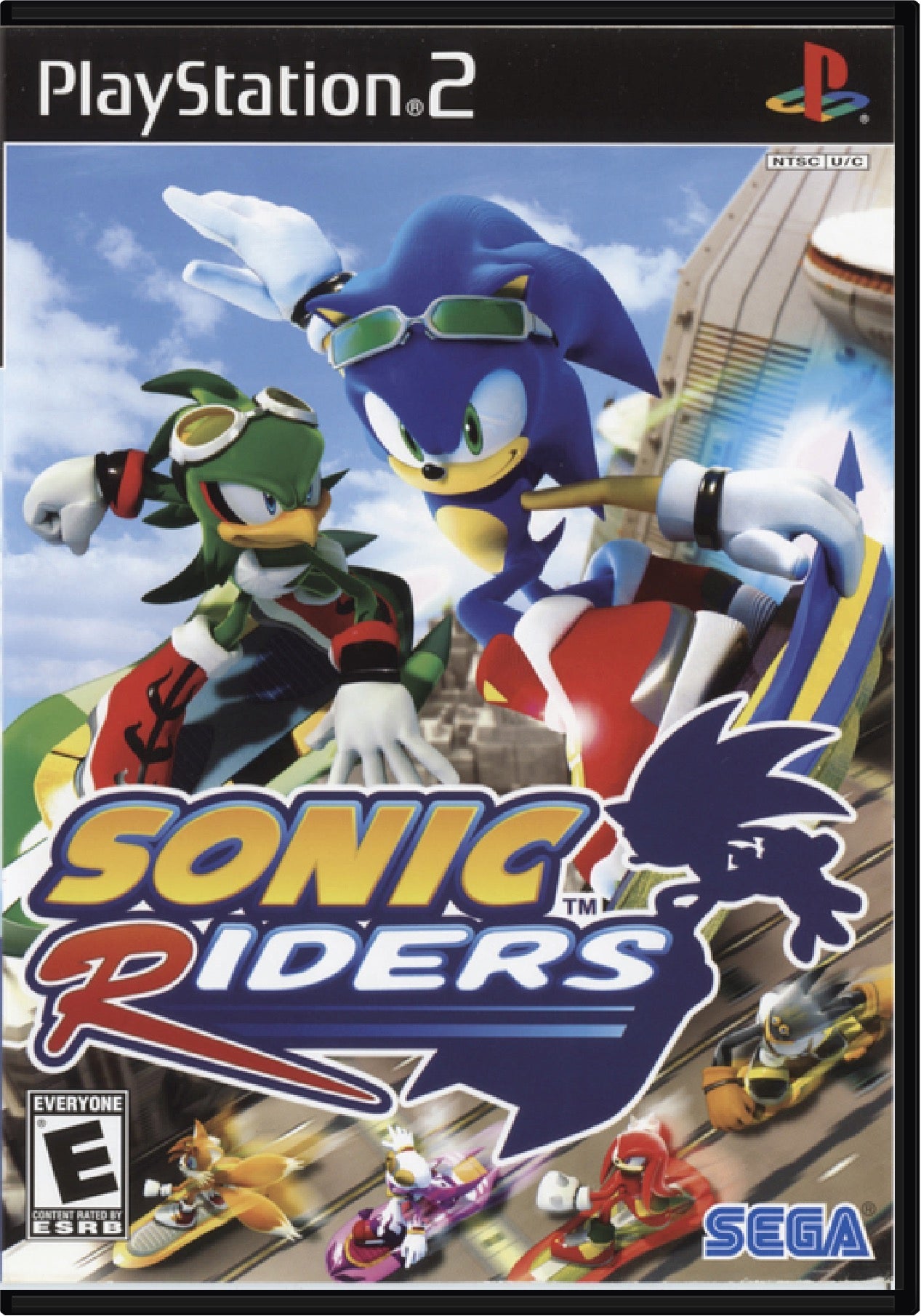 Sonic Riders Cover Art and Product Photo