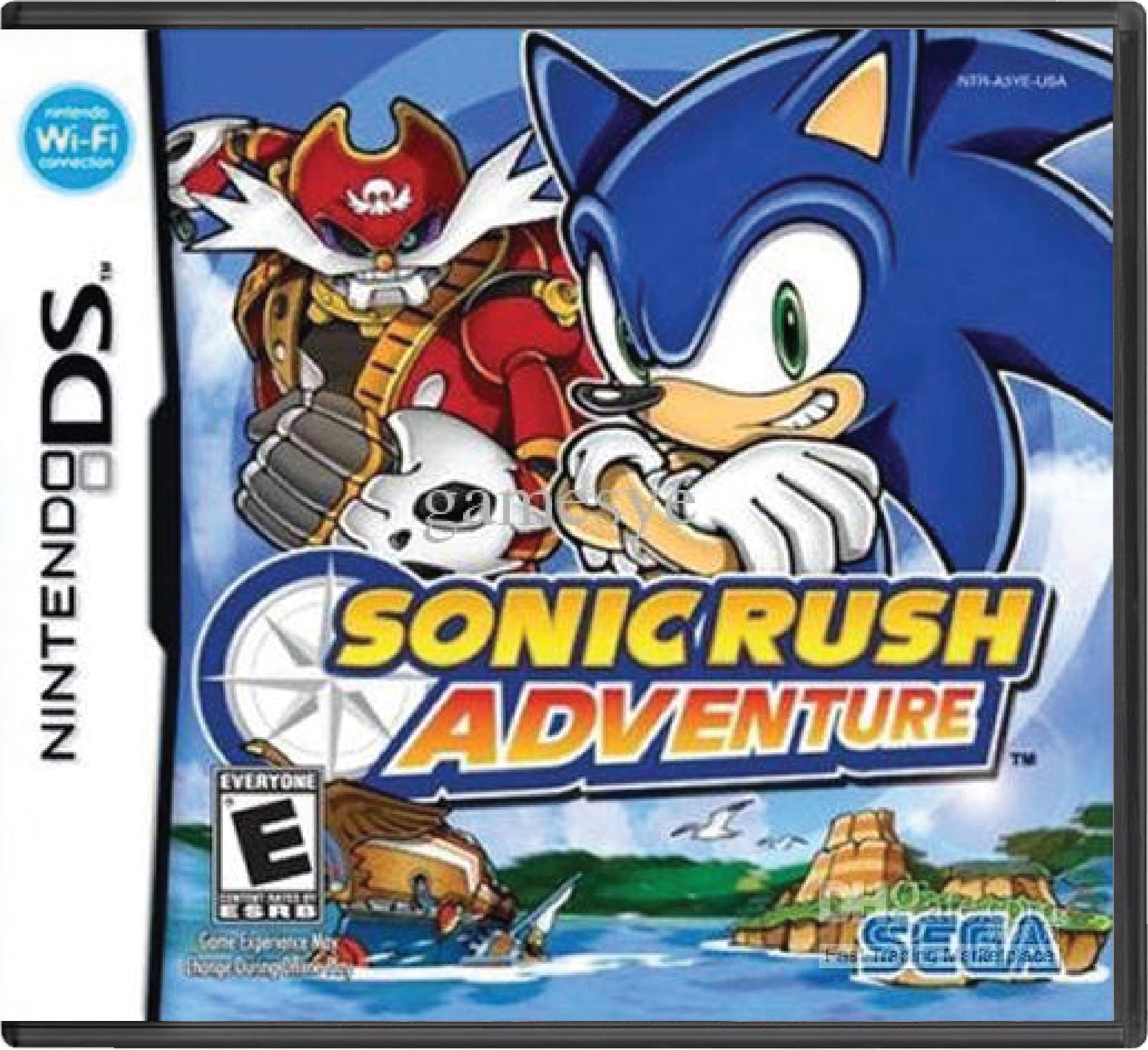 Sonic Rush Adventure Cover Art