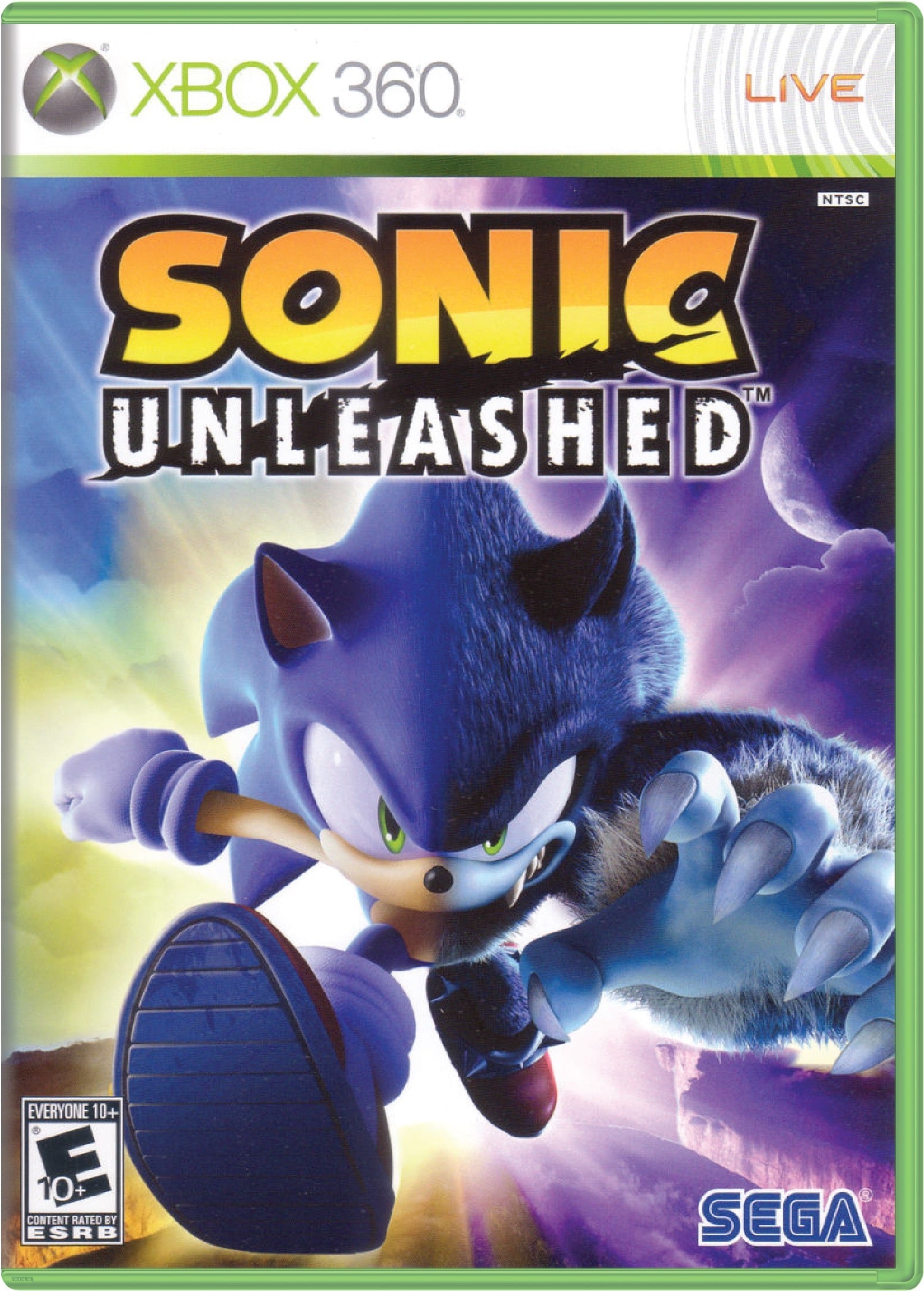Sonic Unleashed for Microsoft Xbox 360 | TVGC